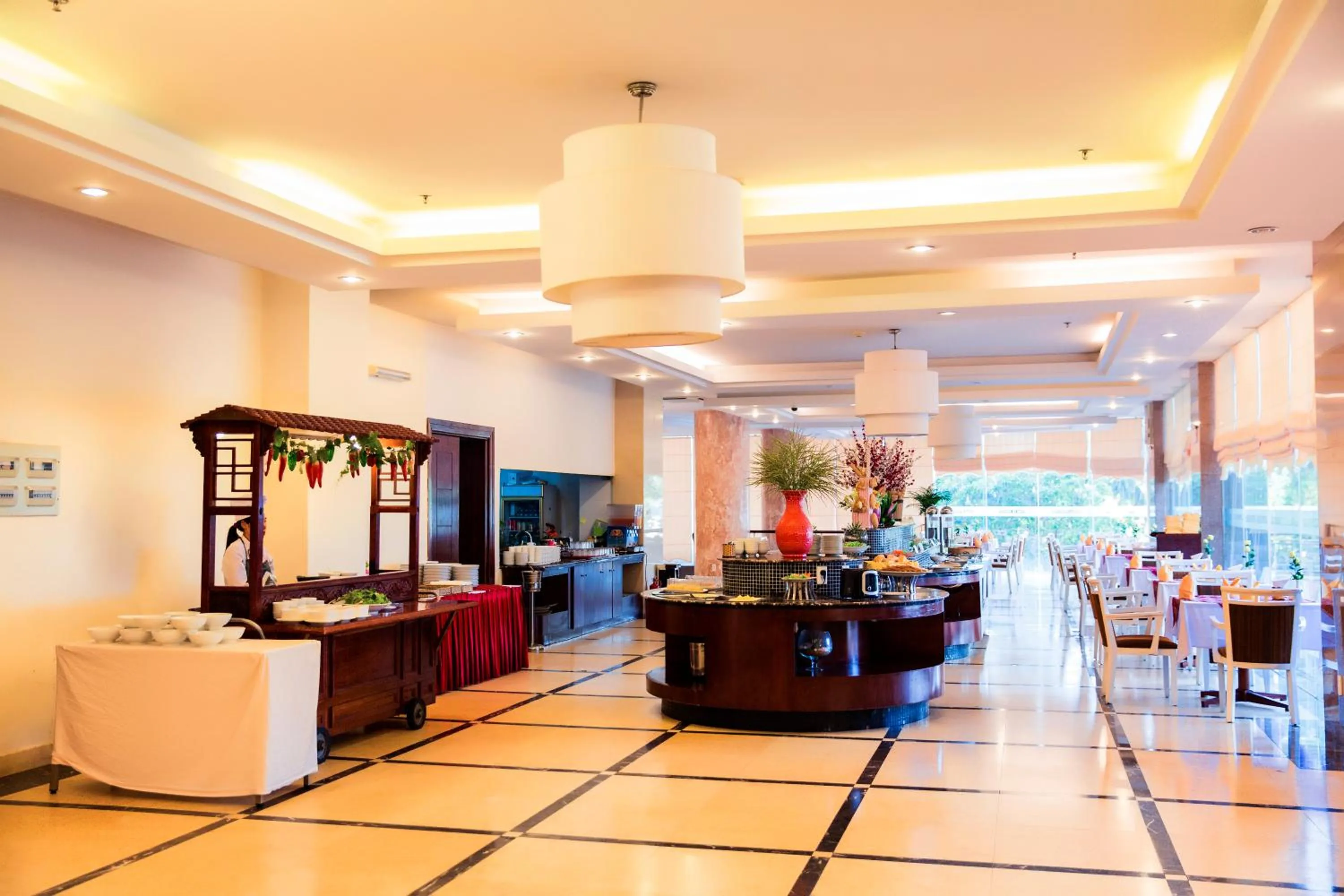 Restaurant/places to eat in Dakruco Hotel