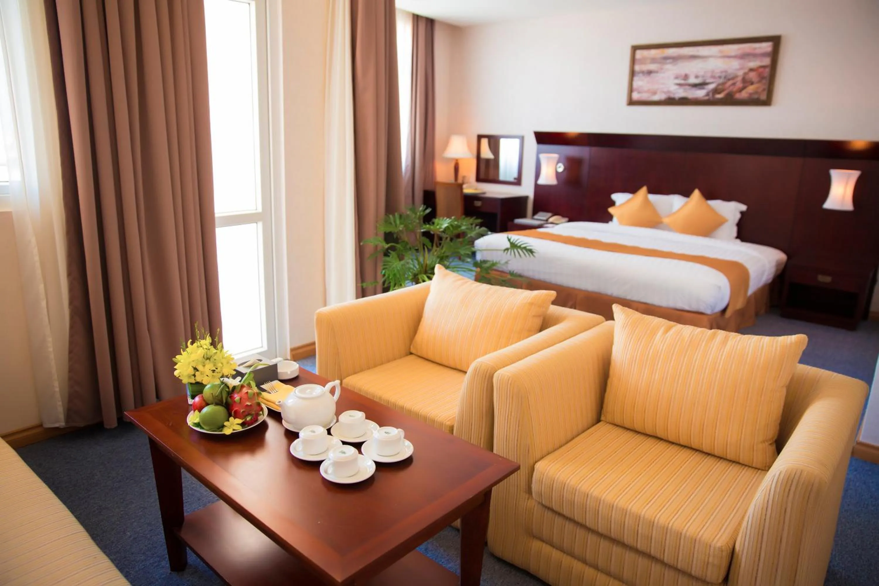 Bed in Dakruco Hotel