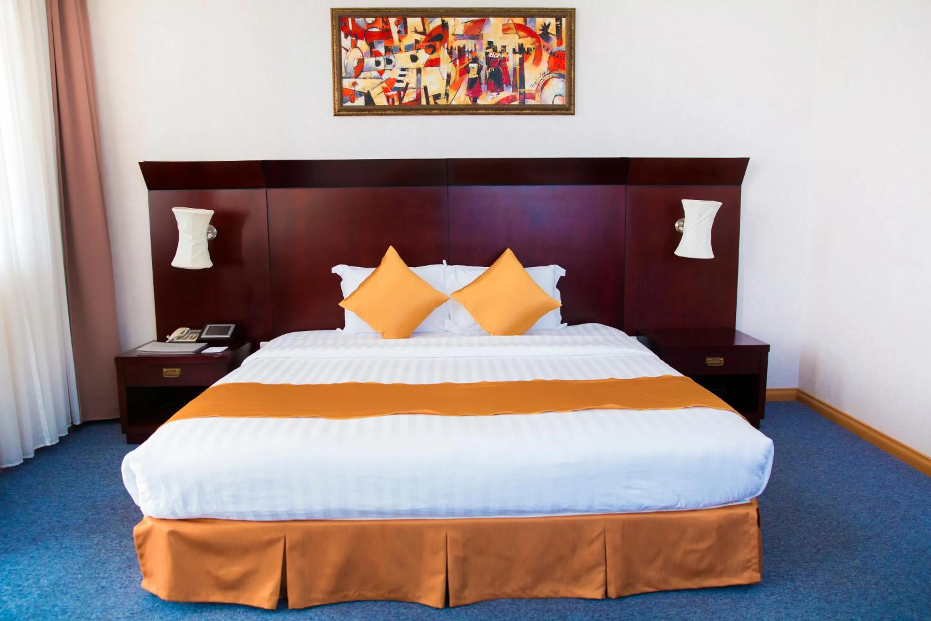 Bed in Dakruco Hotel