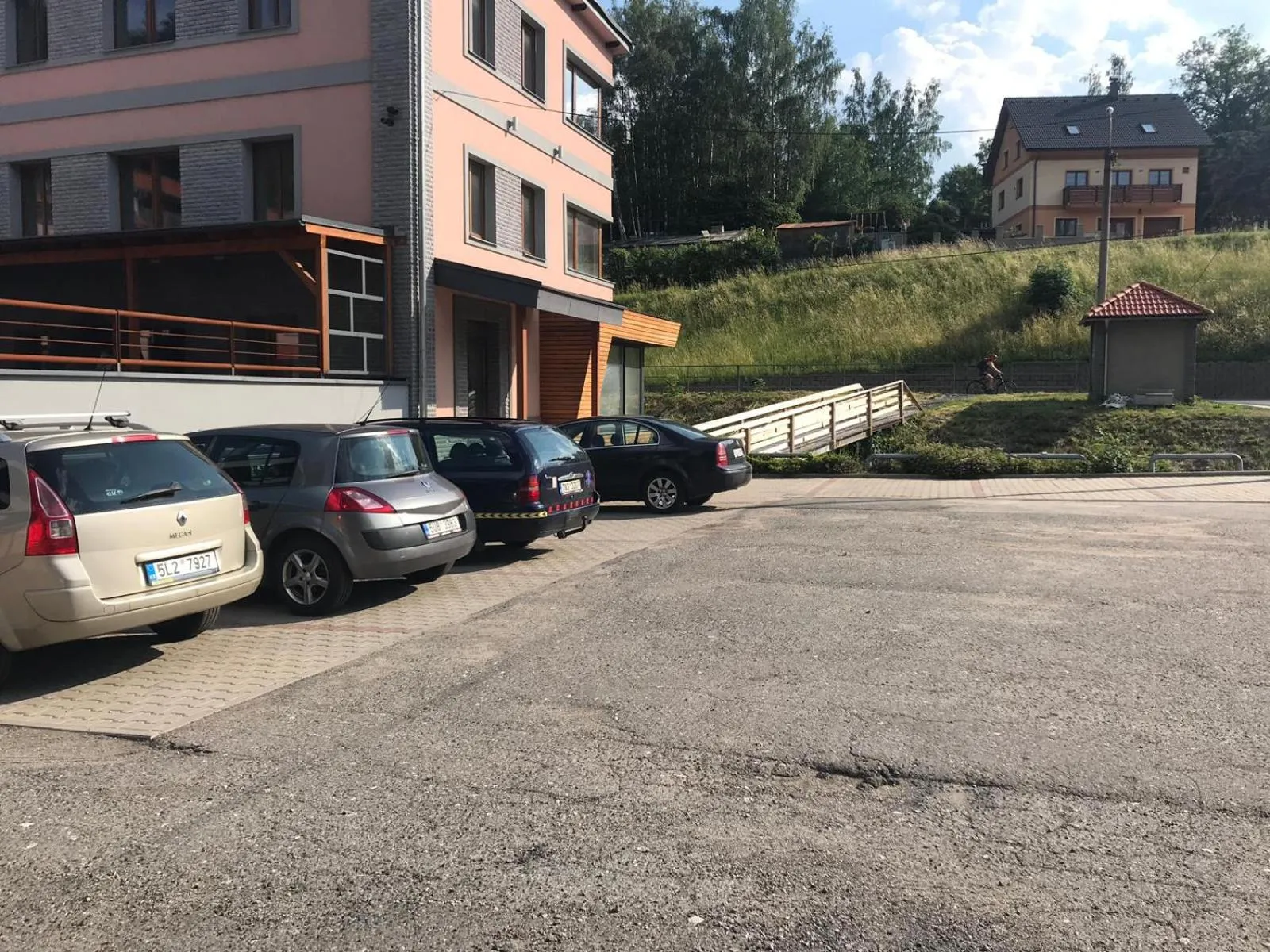 Parking in Inter hostel Liberec