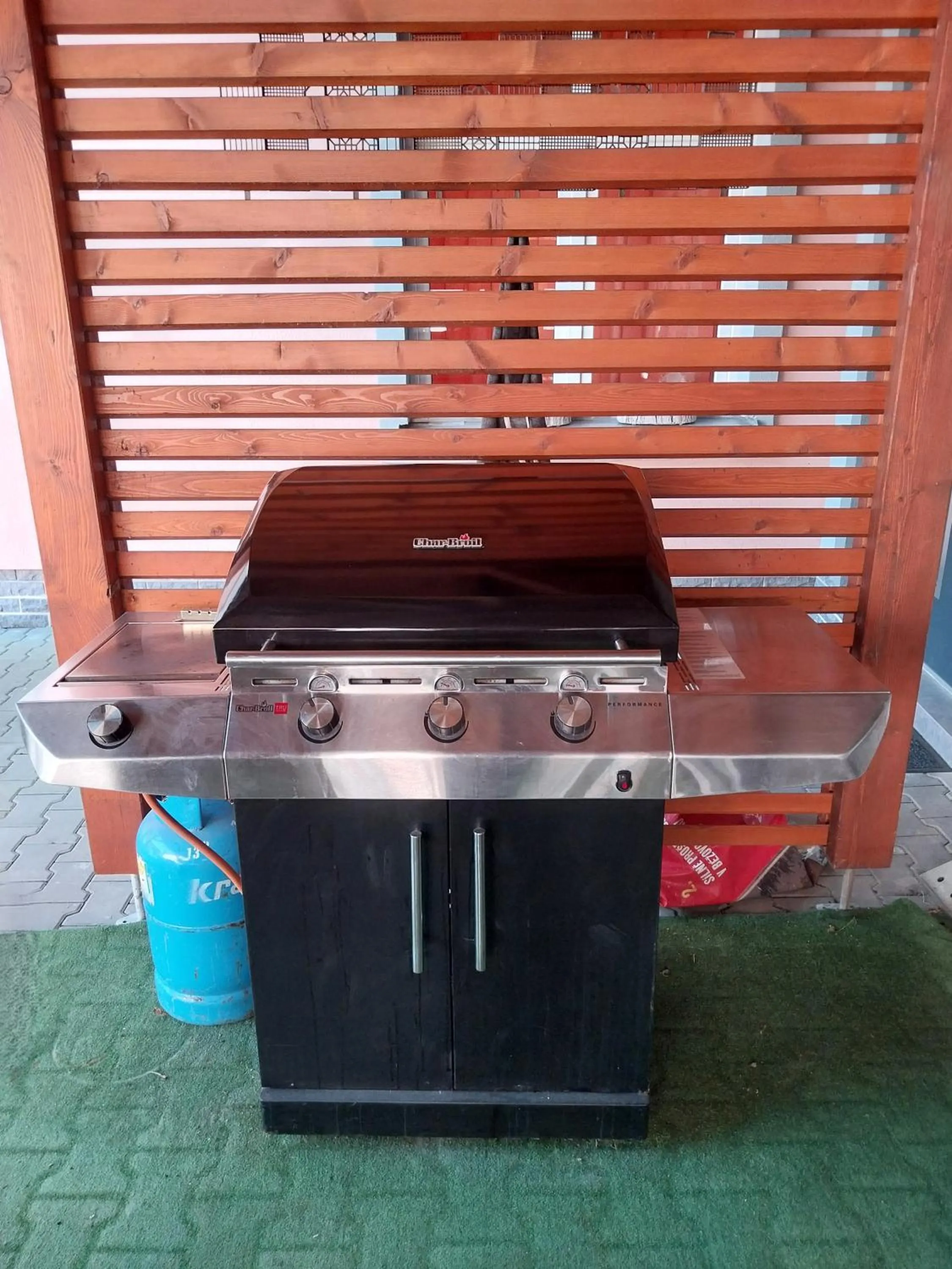 BBQ facilities in Inter hostel Liberec