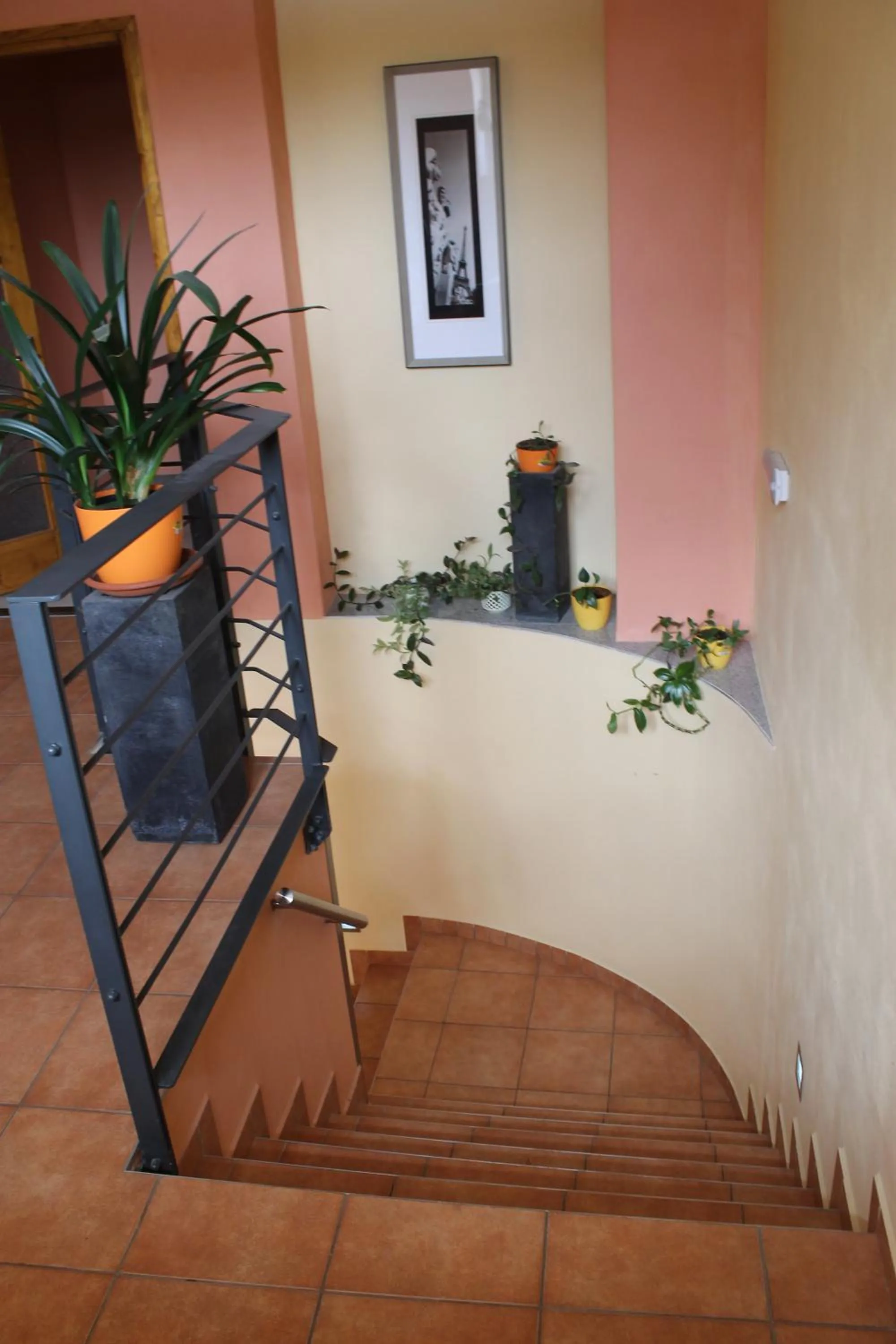 Decorative detail in Inter hostel Liberec