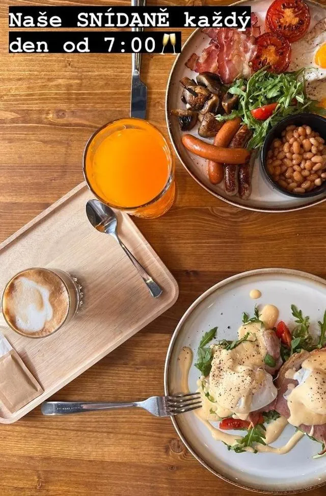 Buffet breakfast in Inter hostel Liberec