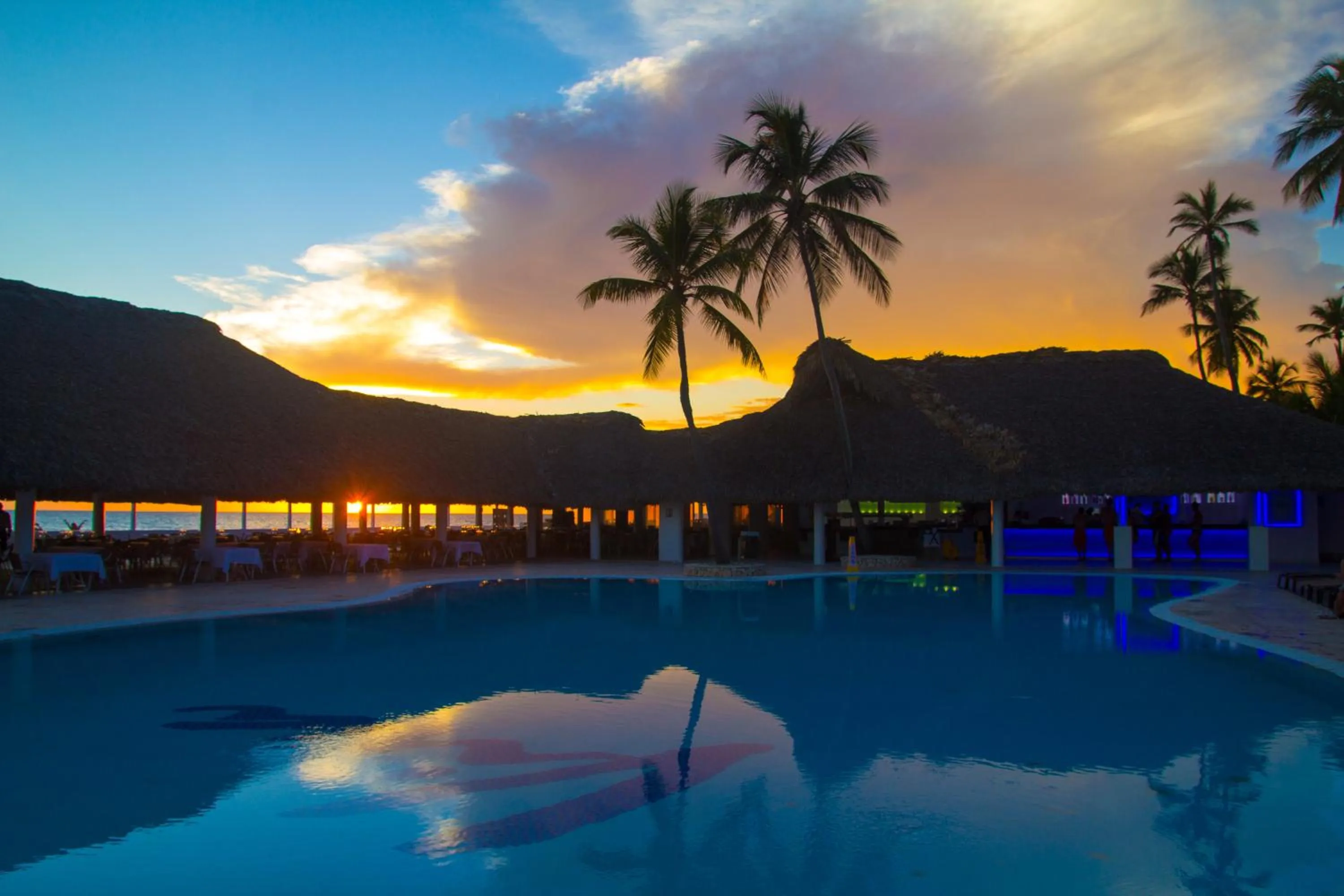 Swimming pool in Viva Dominicus Beach by Wyndham, A Trademark All Inclusive