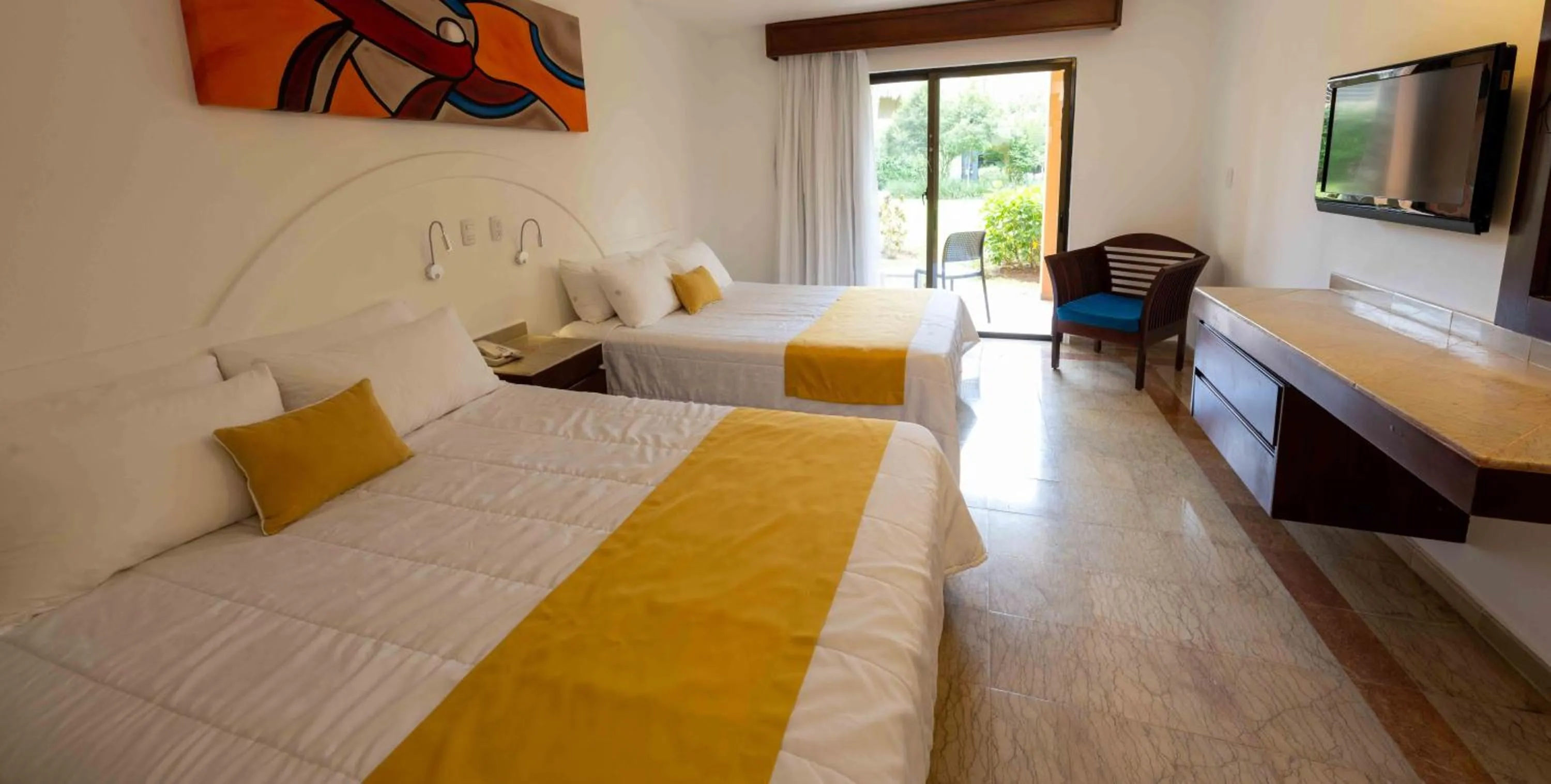 Bed in Viva Dominicus Palace by Wyndham, A Trademark All Inclusive