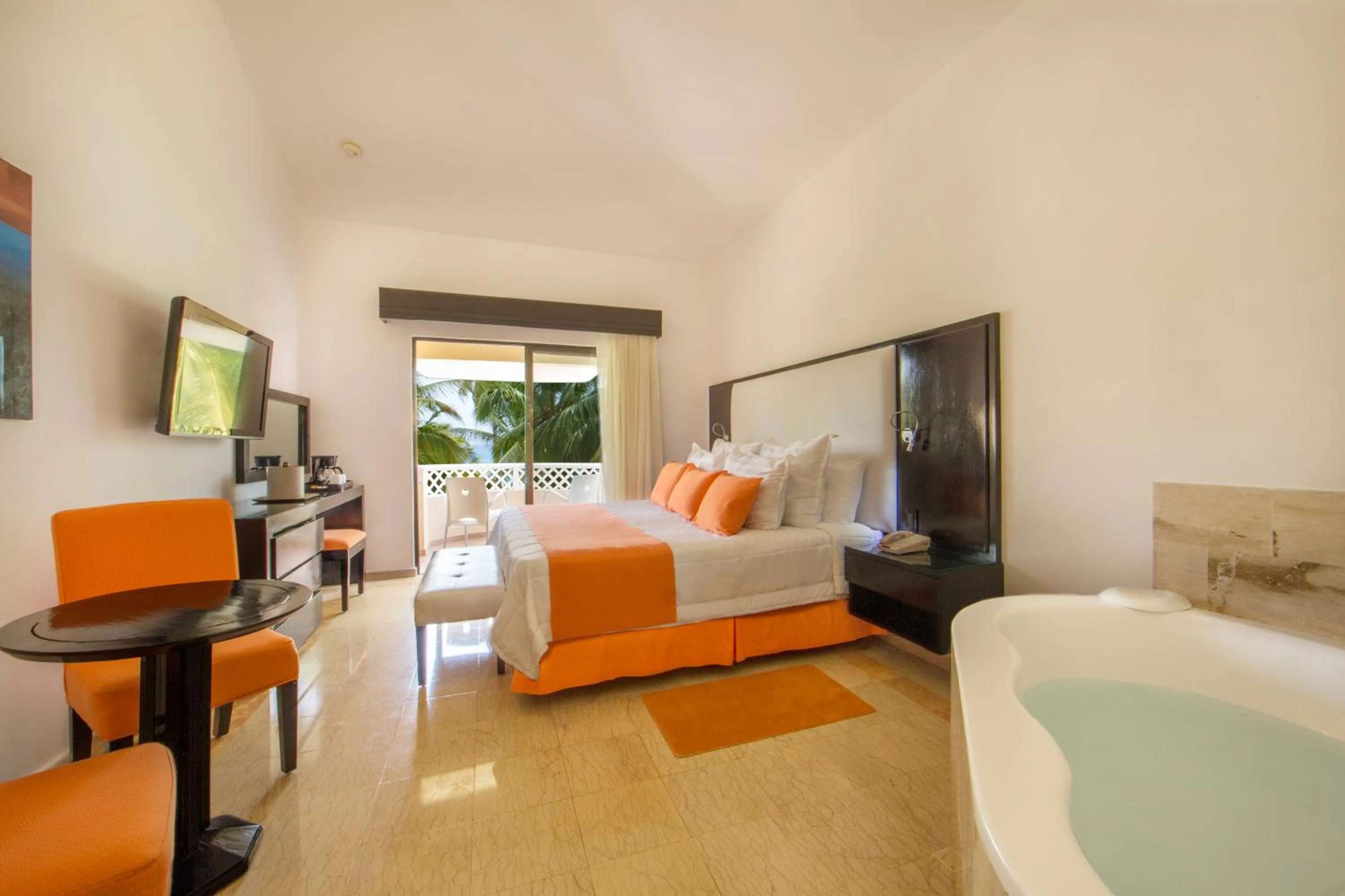 Bedroom, Bed in Viva Dominicus Palace by Wyndham, A Trademark All Inclusive