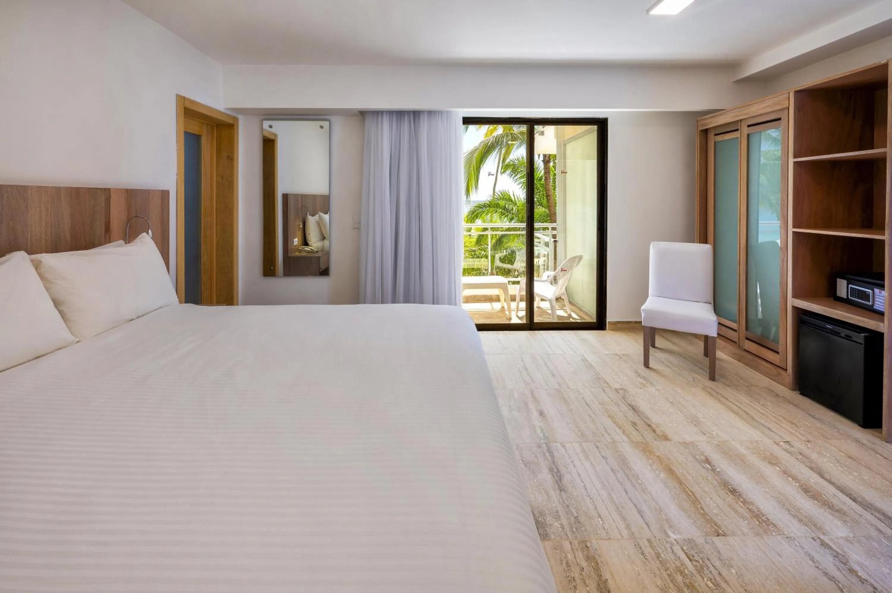 Bedroom, Bed in Viva Dominicus Palace by Wyndham, A Trademark All Inclusive