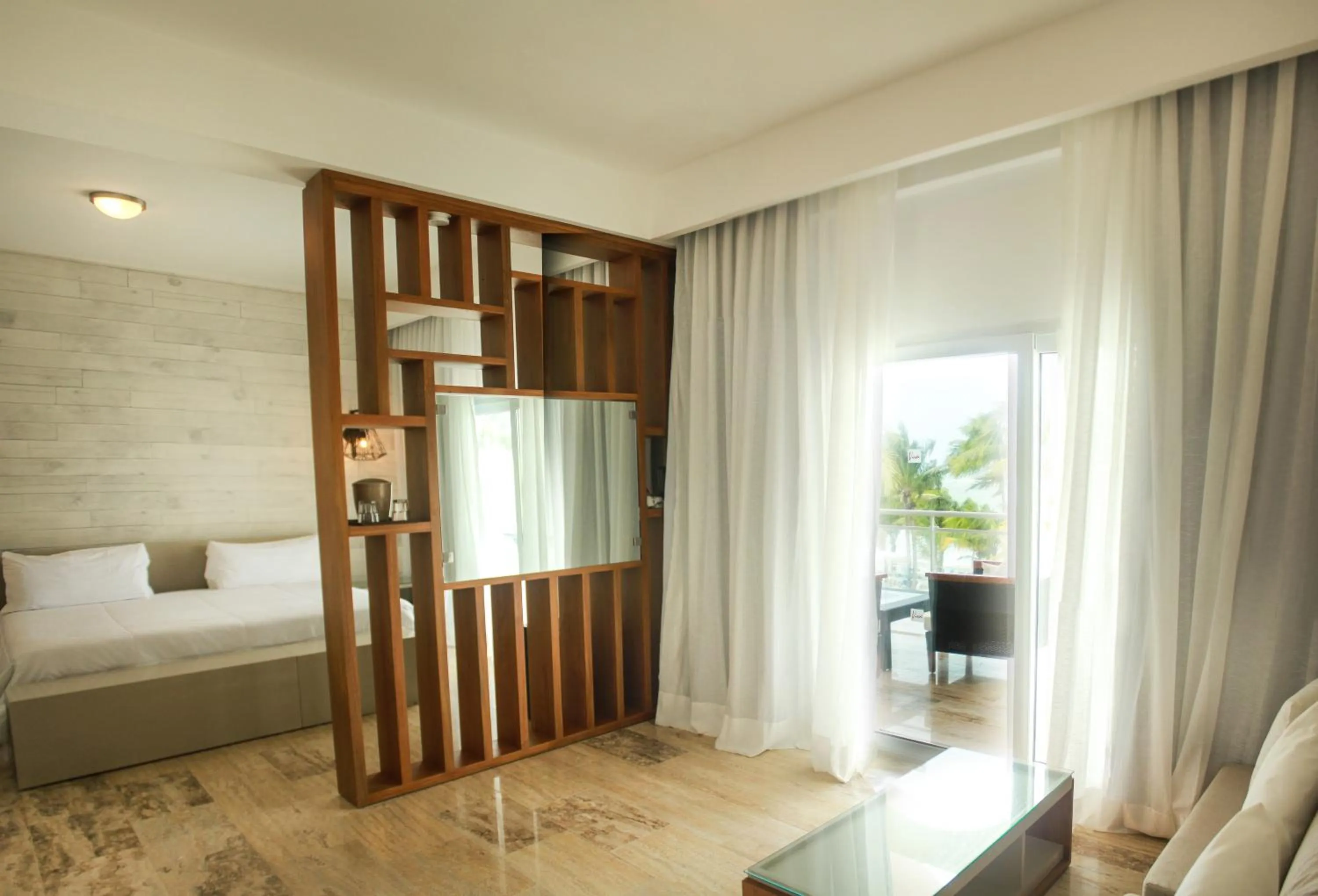 Bedroom, Bed in Viva Tangerine by Wyndham, A Trademark All Inclusive