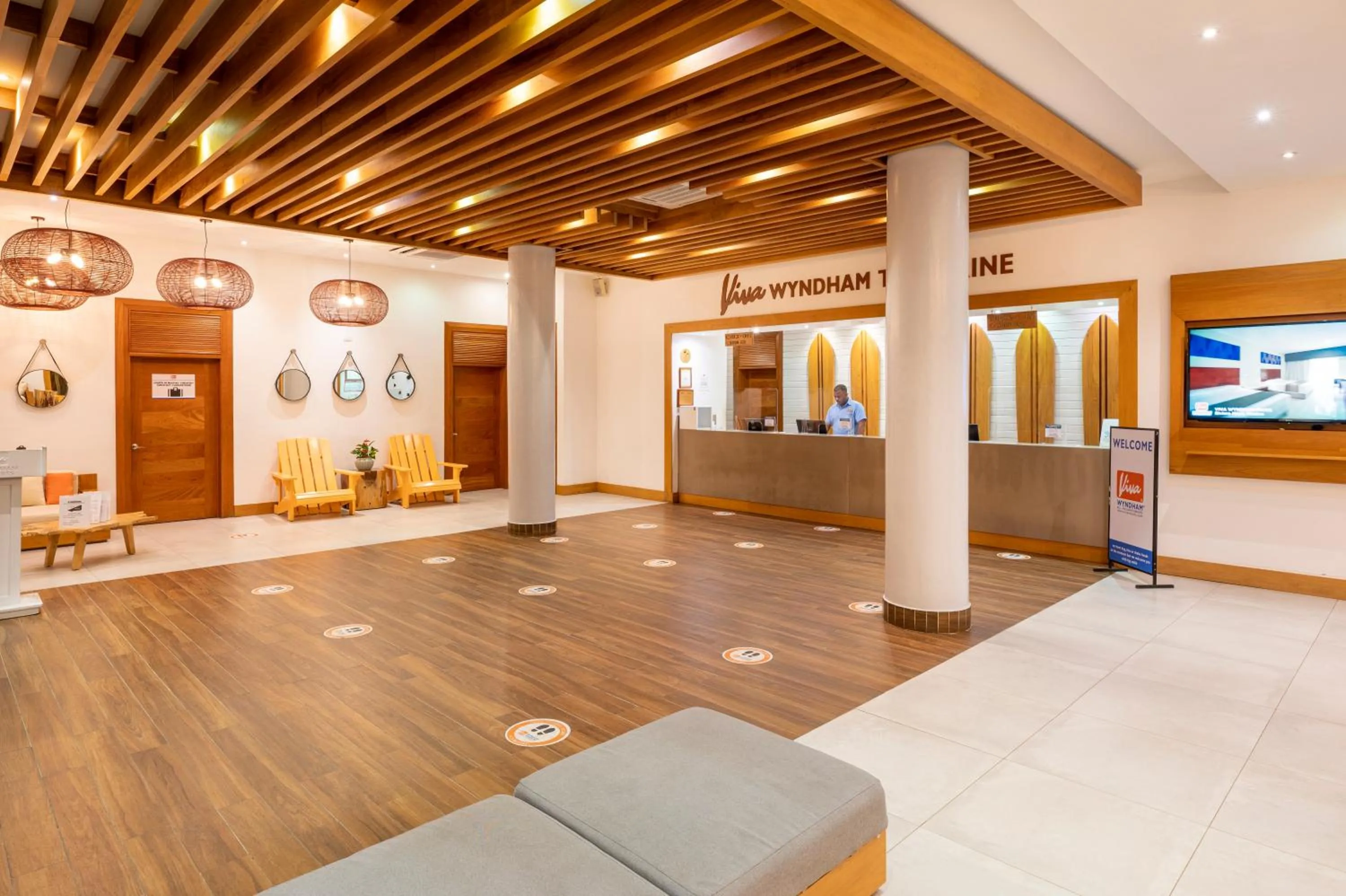 Lobby or reception in Viva Tangerine by Wyndham, A Trademark All Inclusive