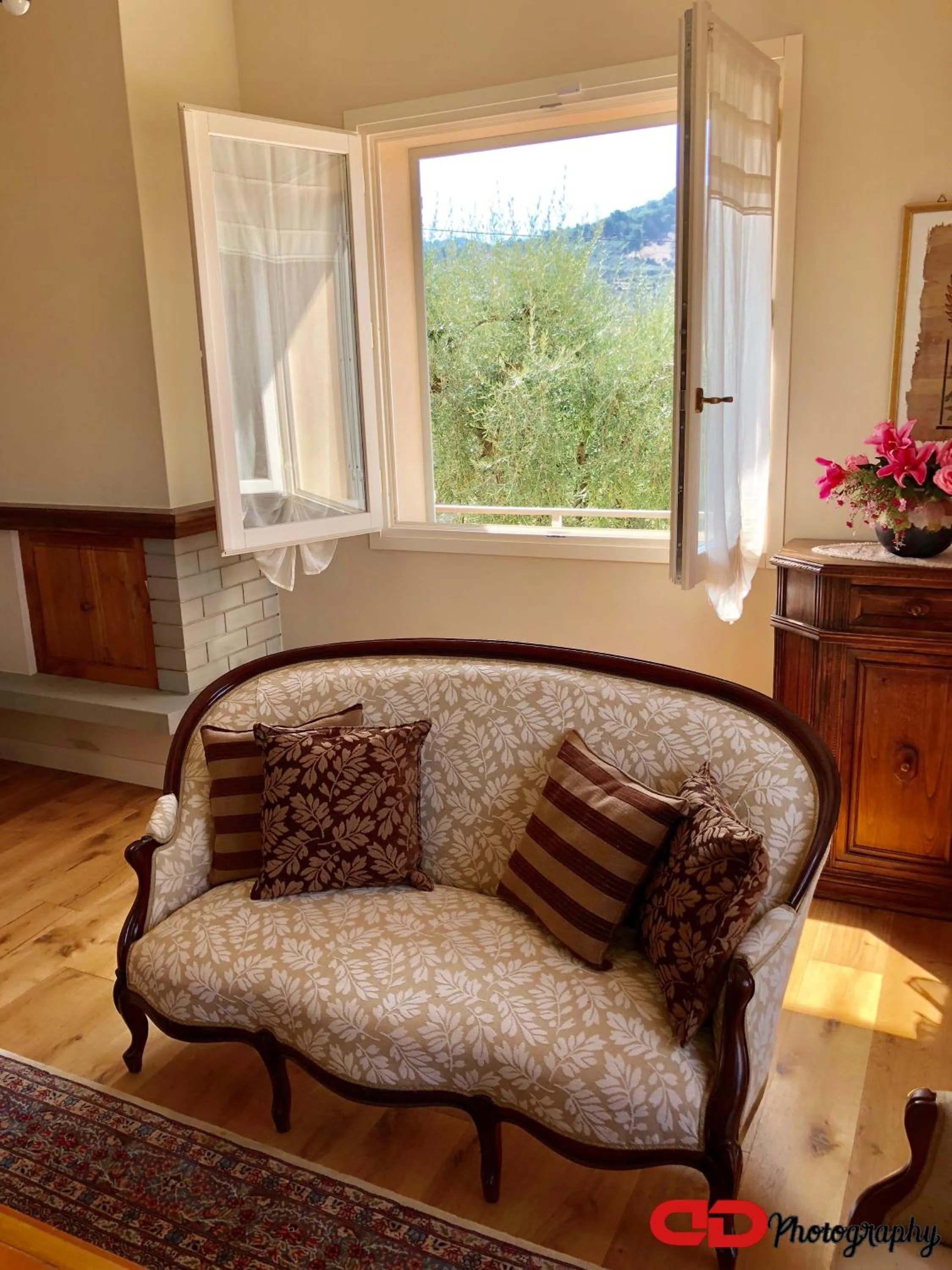 Living room in B&B Orsobigio