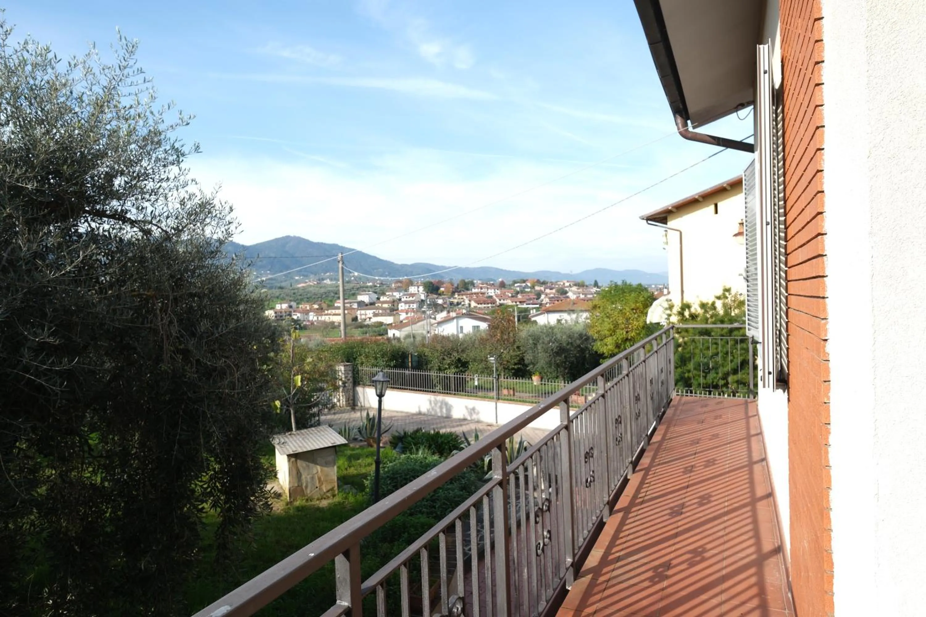 Balcony/Terrace in B&B Orsobigio
