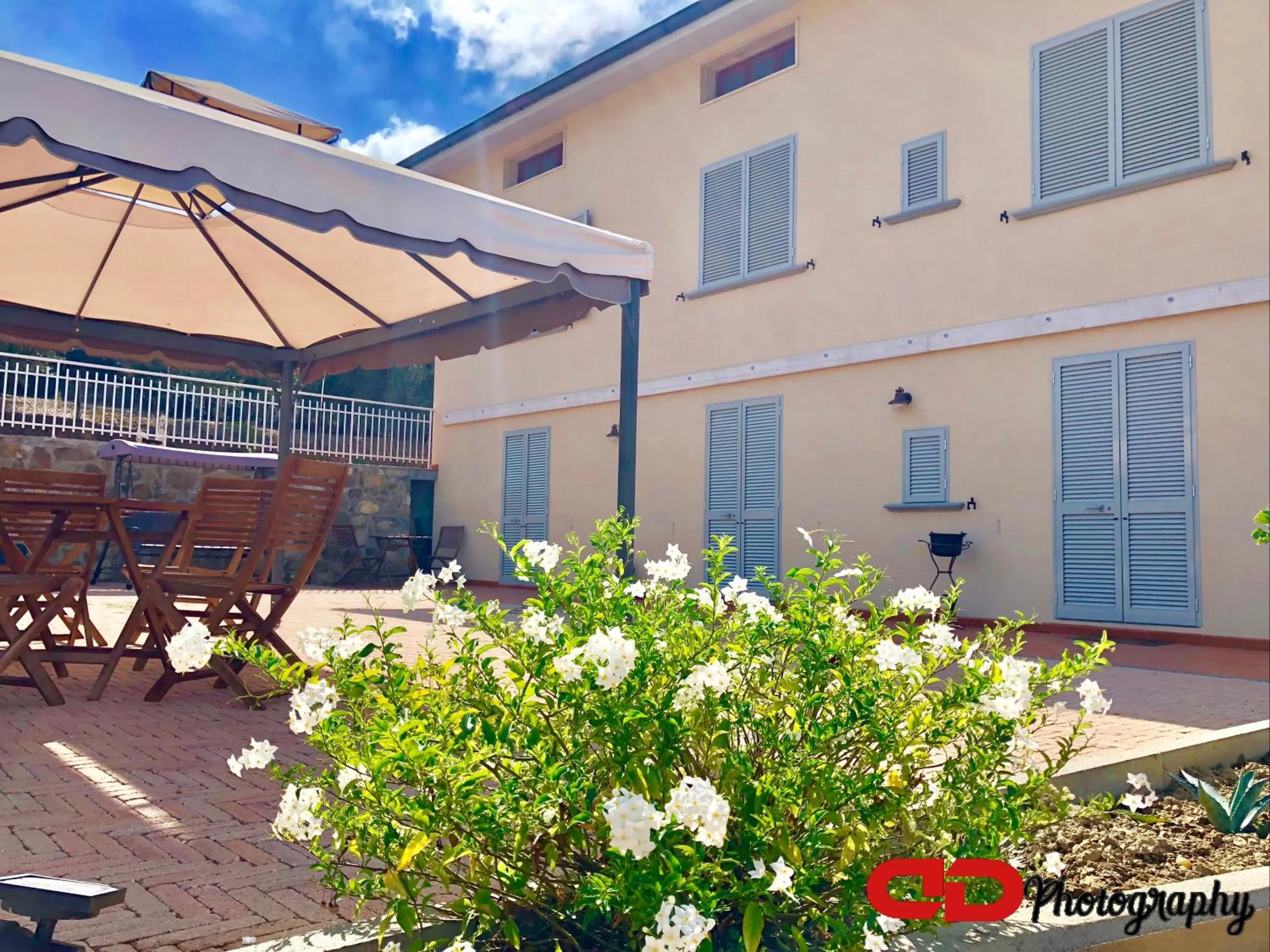 Patio in B&B Orsobigio