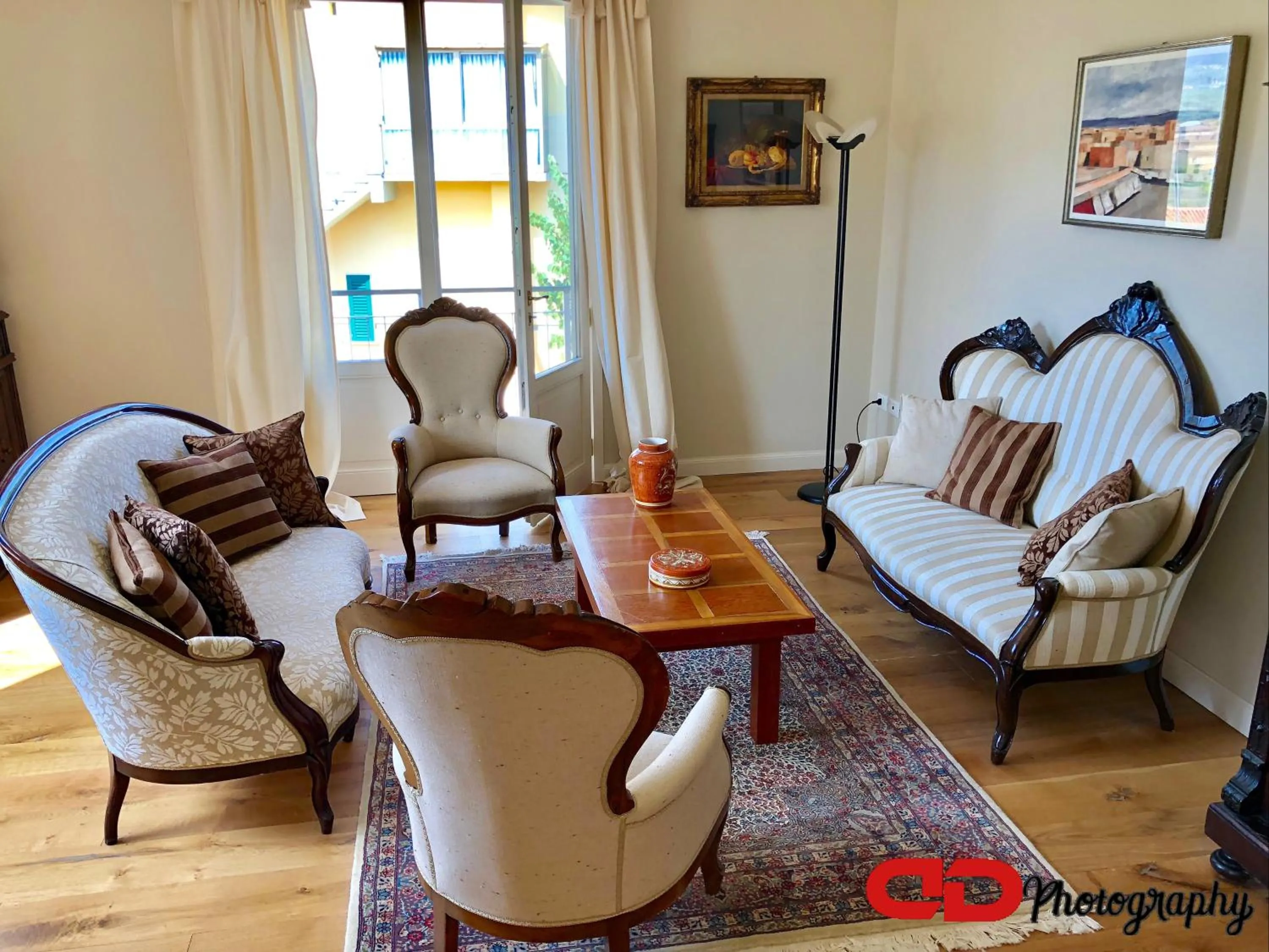 Living room in B&B Orsobigio