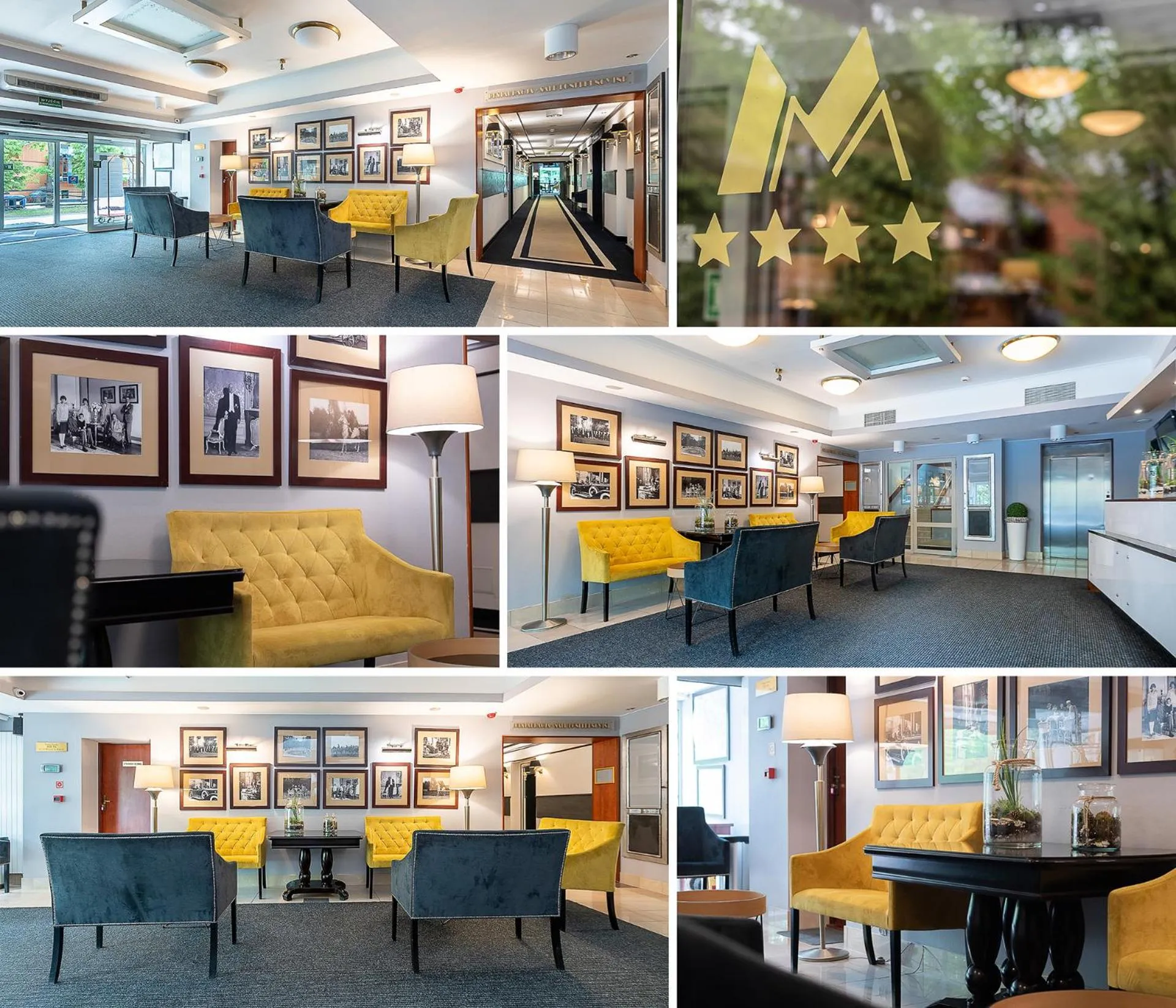 Lobby or reception in Hotel Mościcki