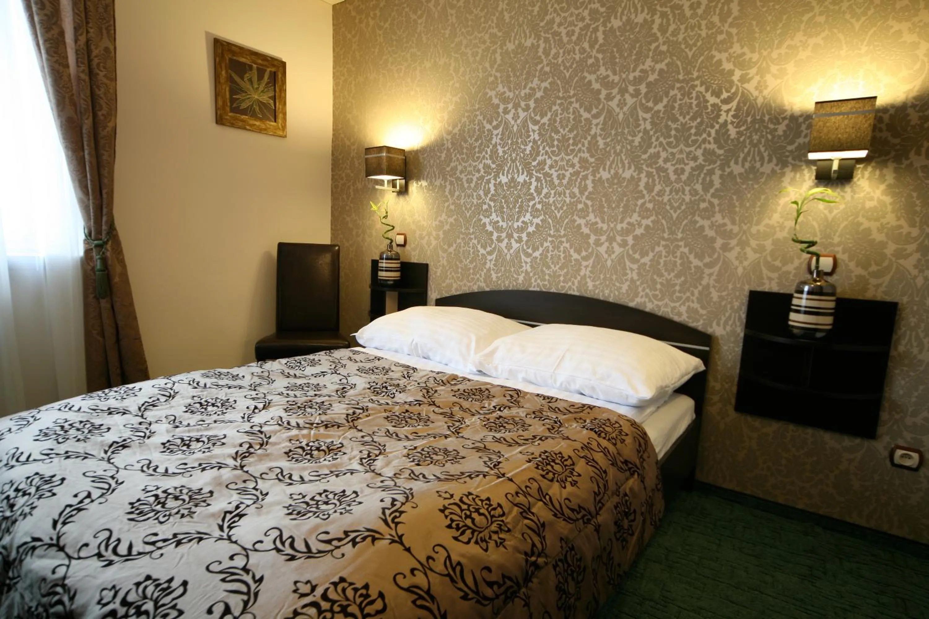 Bed in Hotel Seven 7