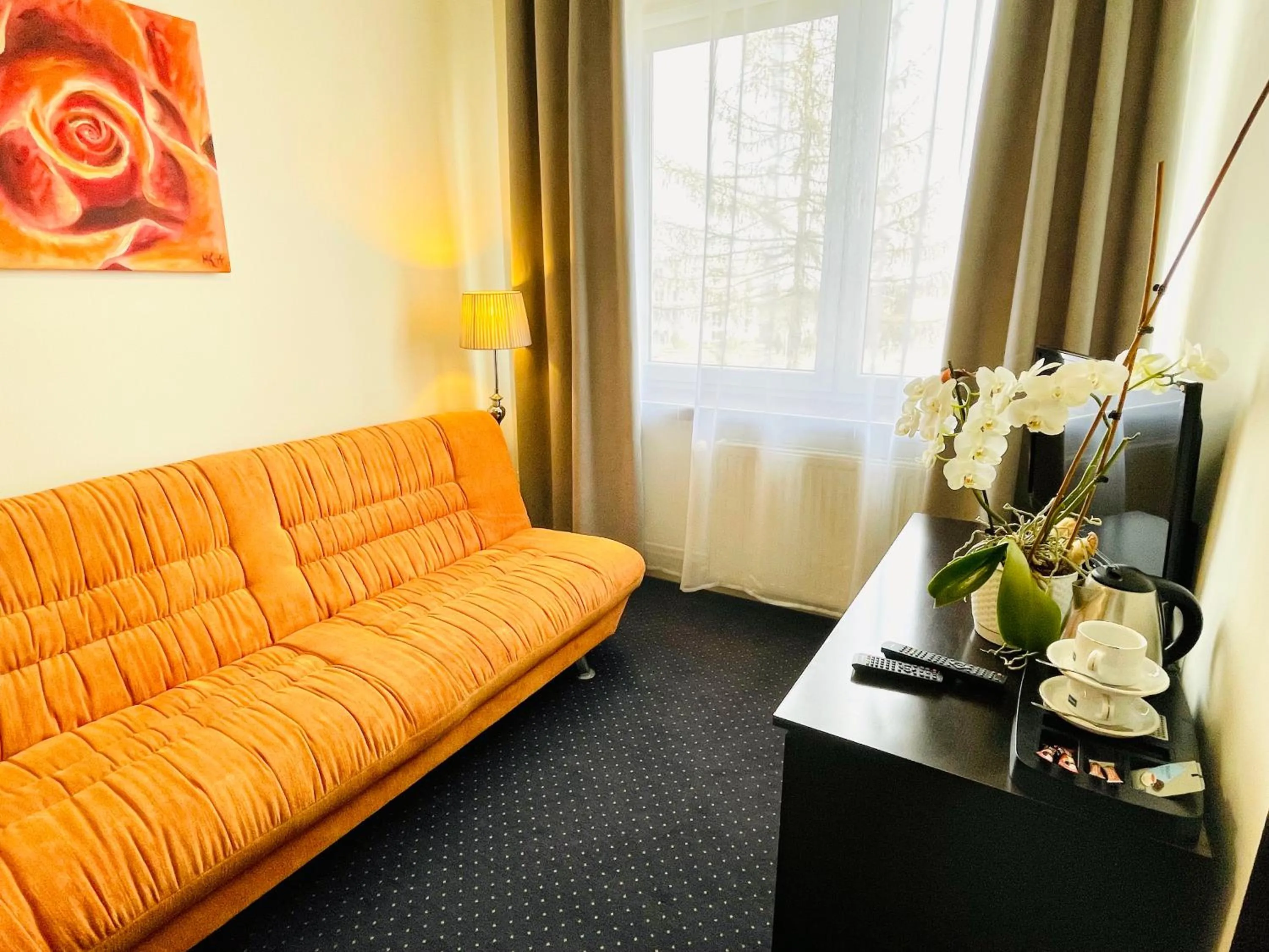 Living room in Hotel Seven 7