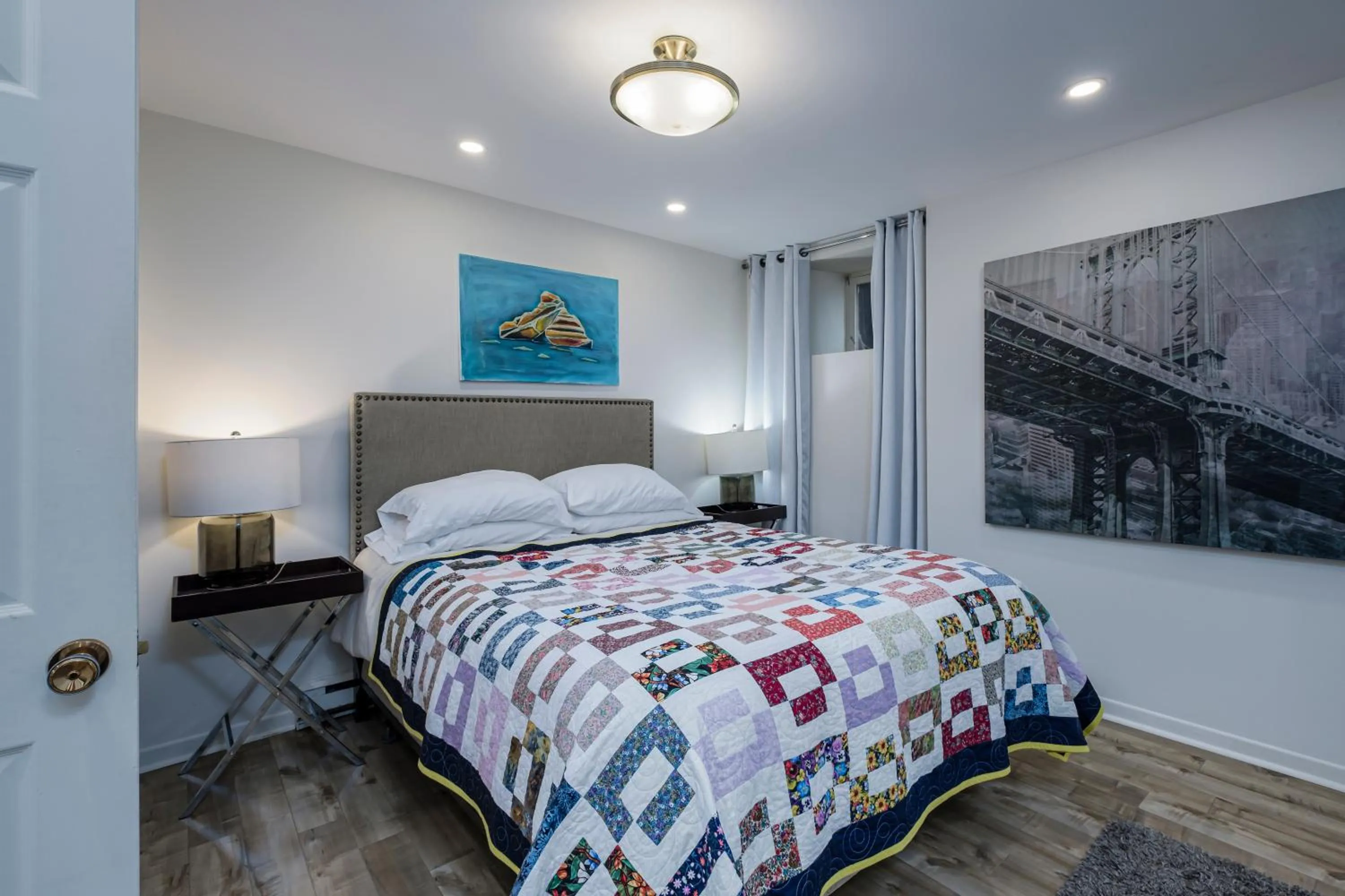 Bed in The Elizabeth Manor Guesthouse