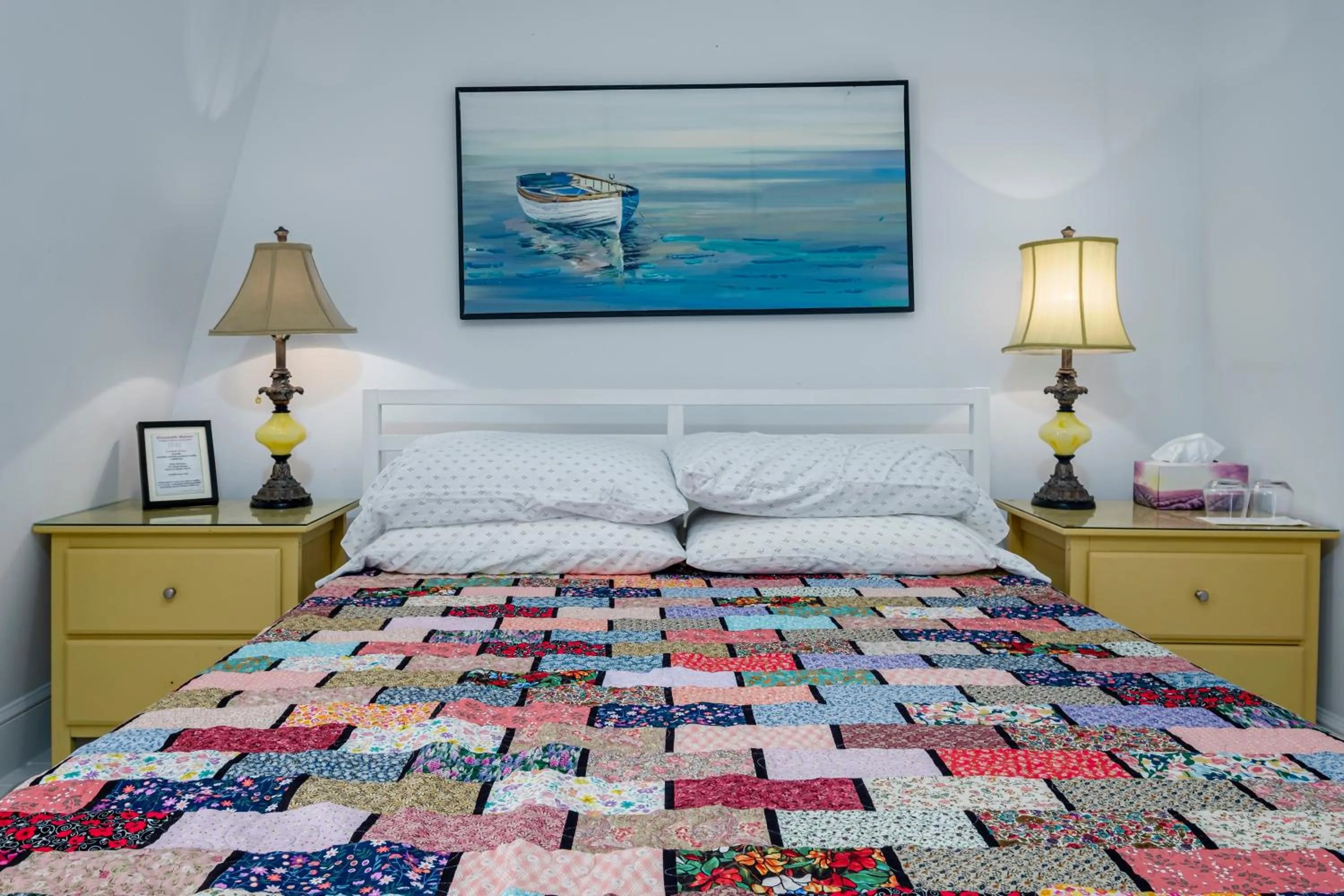 Bed in The Elizabeth Manor Guesthouse