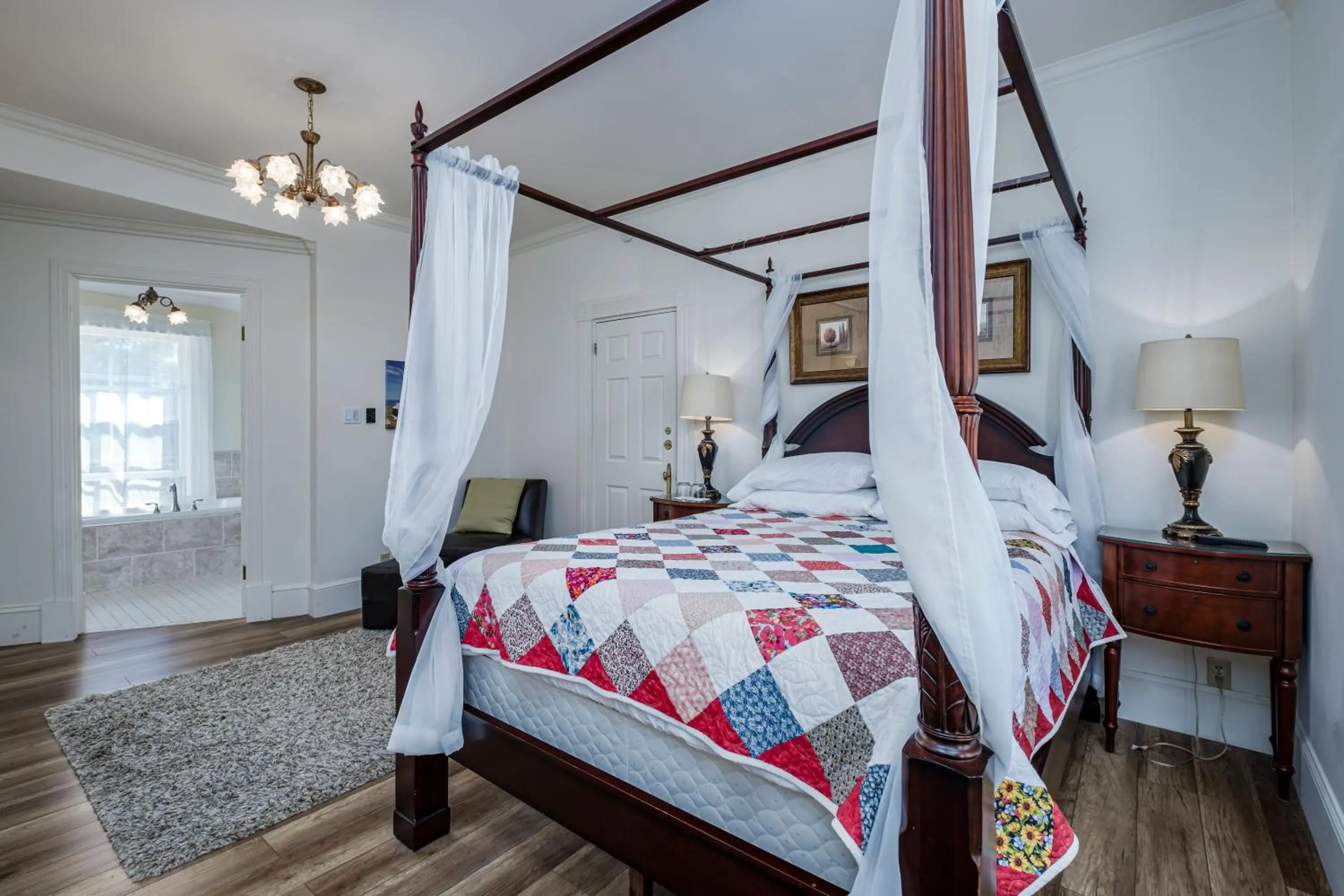 Bed in The Elizabeth Manor Guesthouse