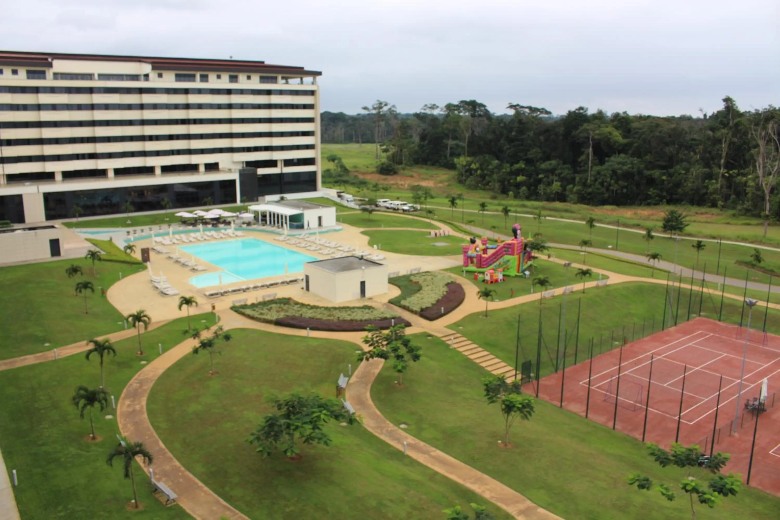 Natural landscape in Grand Hotel Djibloho