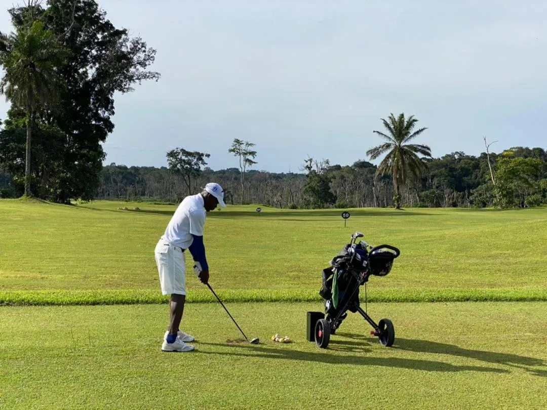 Golfcourse in Grand Hotel Djibloho