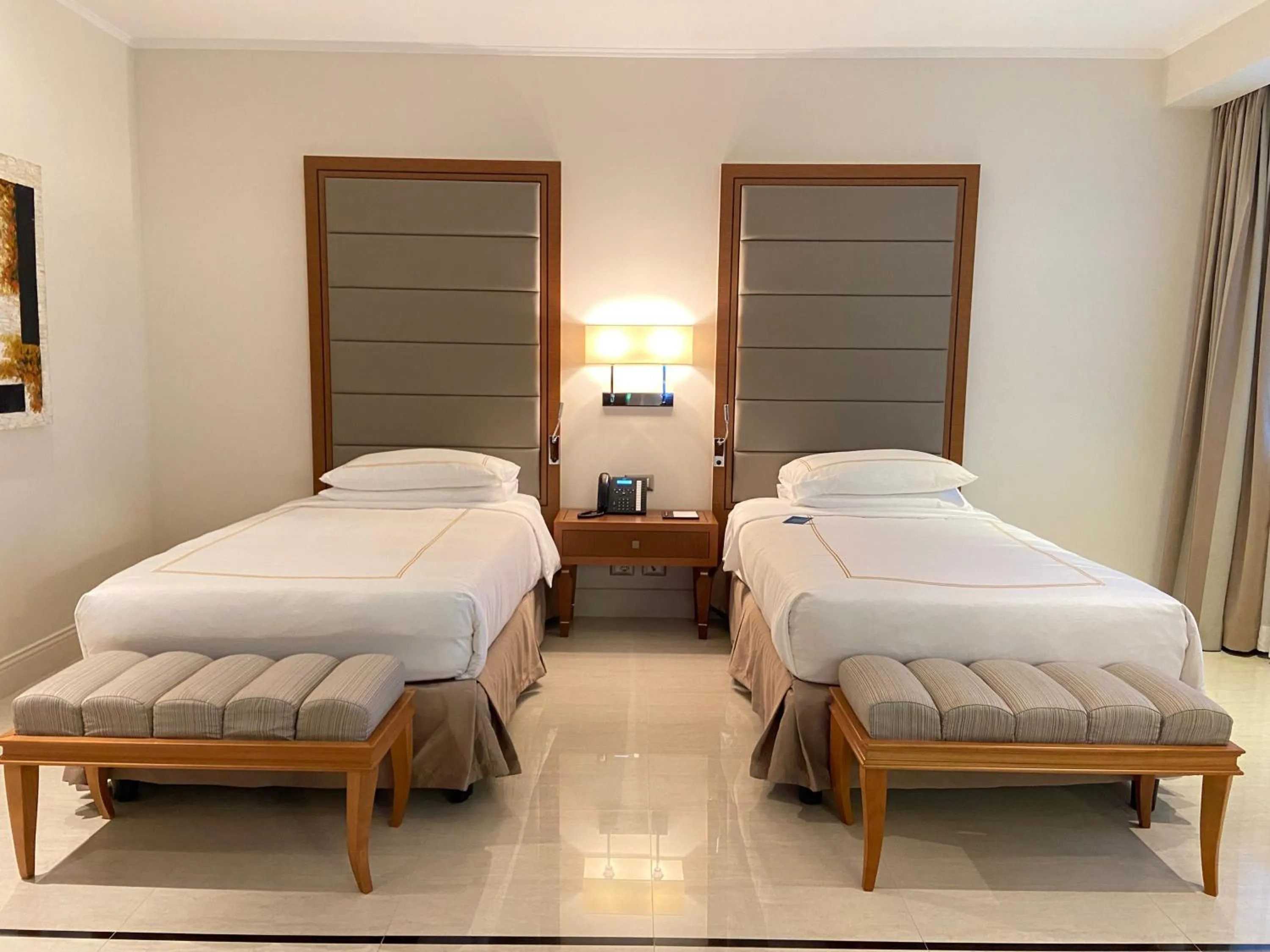 Bedroom, Bed in Grand Hotel Djibloho