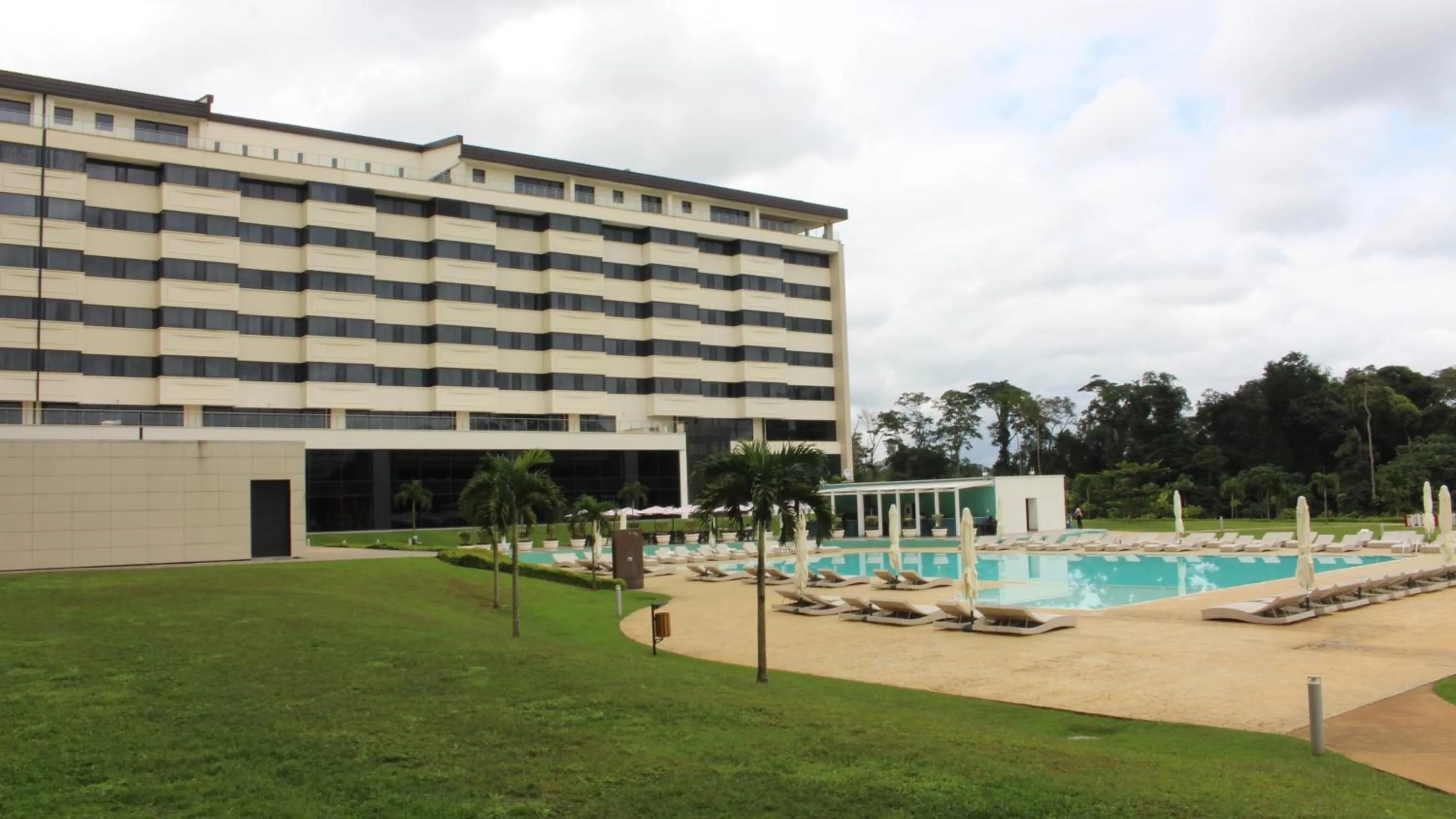 Natural landscape in Grand Hotel Djibloho