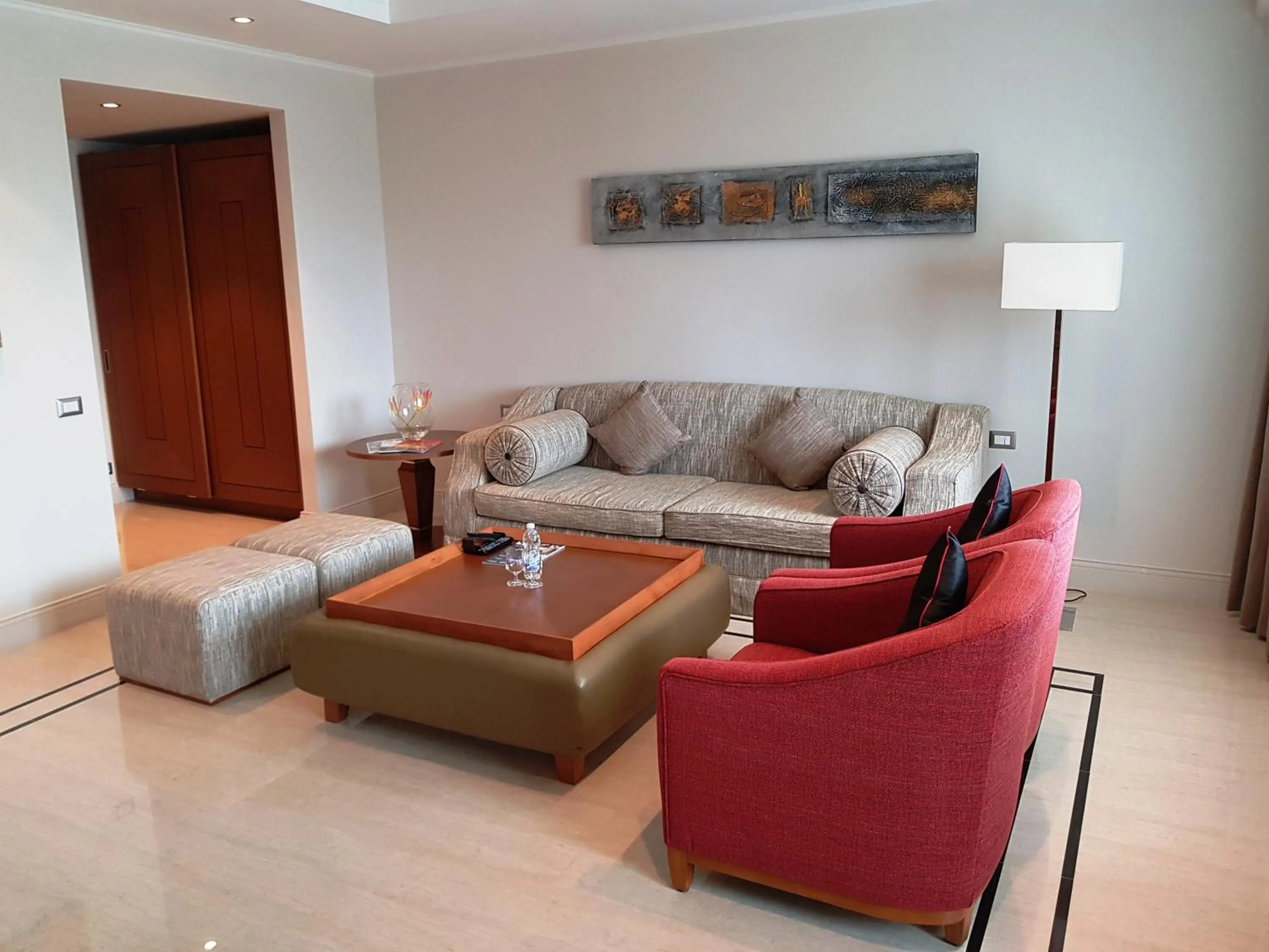 Living room in Grand Hotel Djibloho