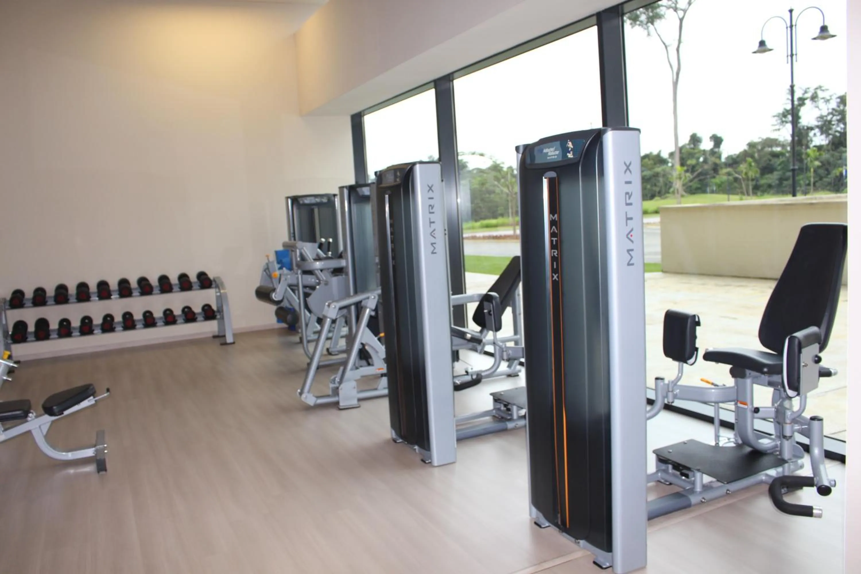 Fitness centre/facilities in Grand Hotel Djibloho
