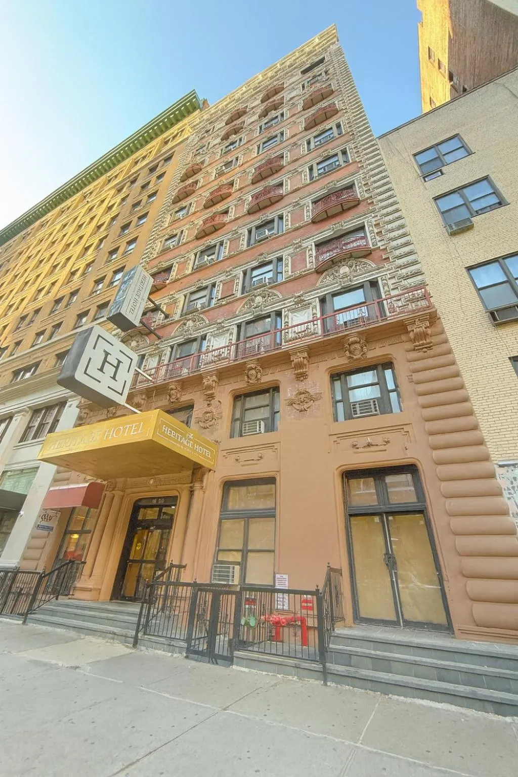 Property building in Heritage Hotel New York City