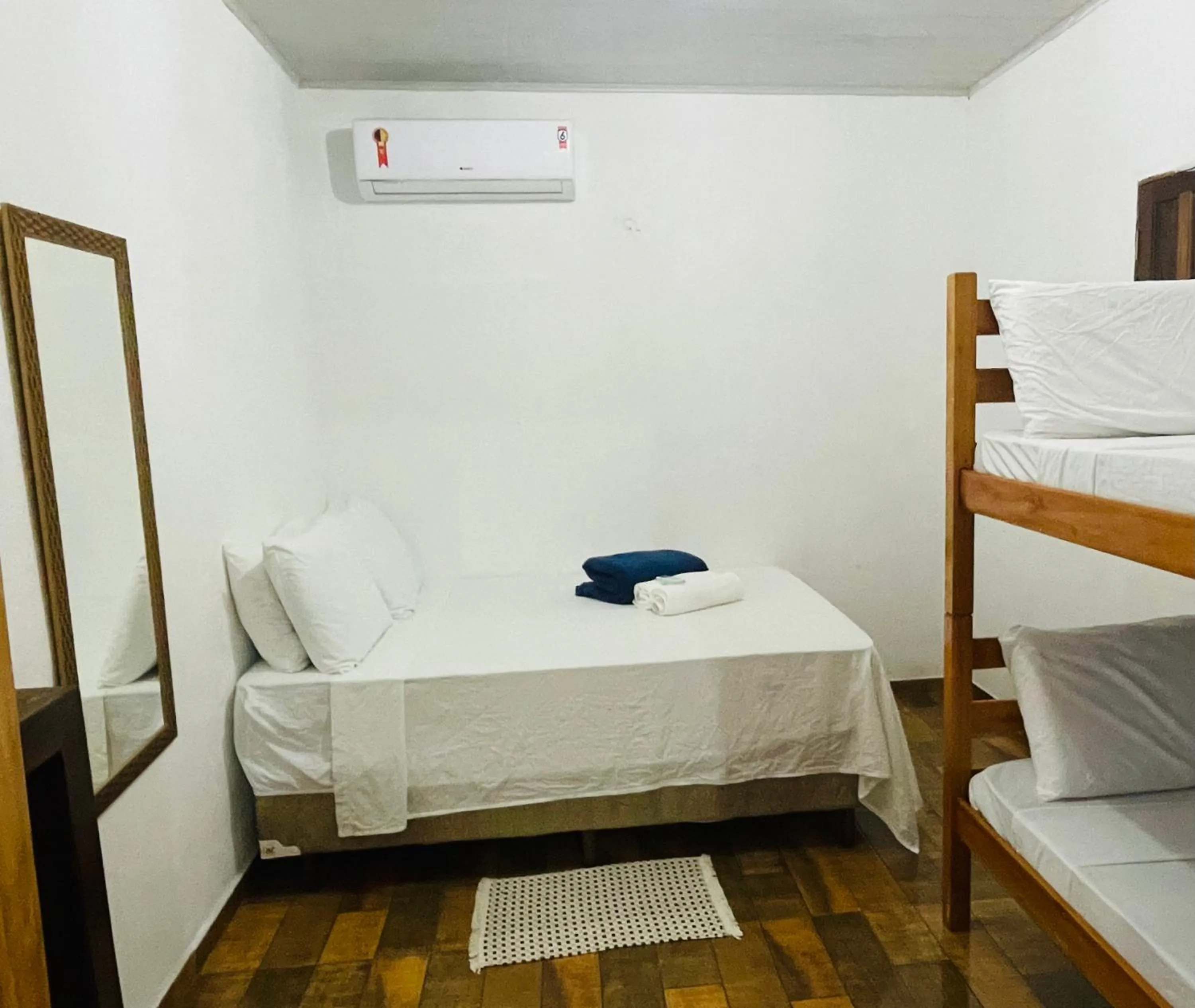 Bedroom, Bed in Pousada Aquarela