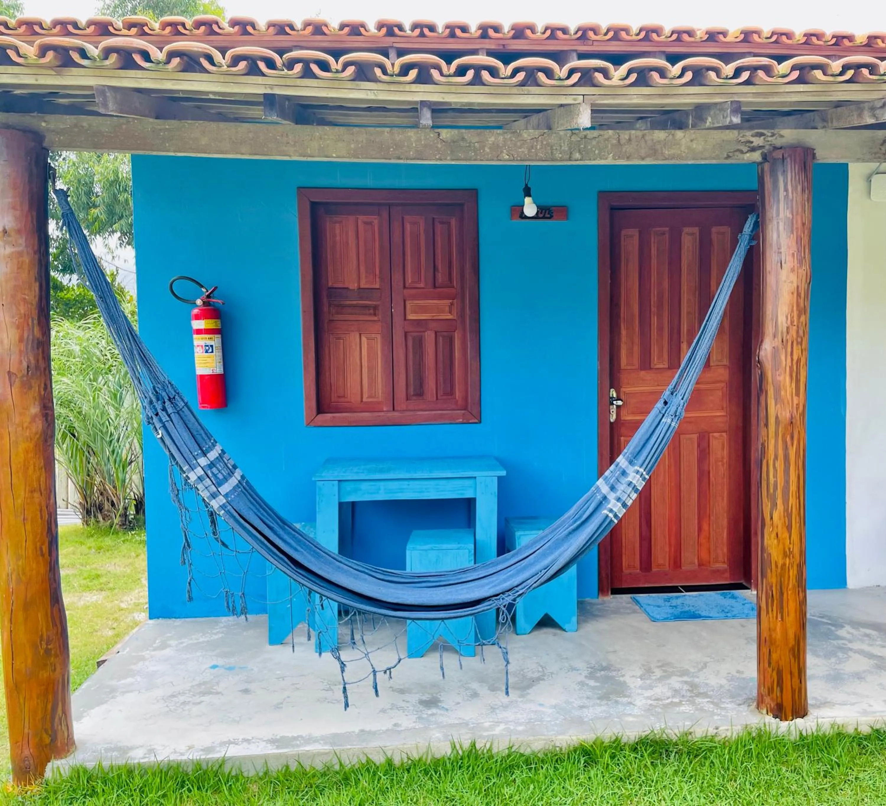 Balcony/Terrace in Pousada Aquarela