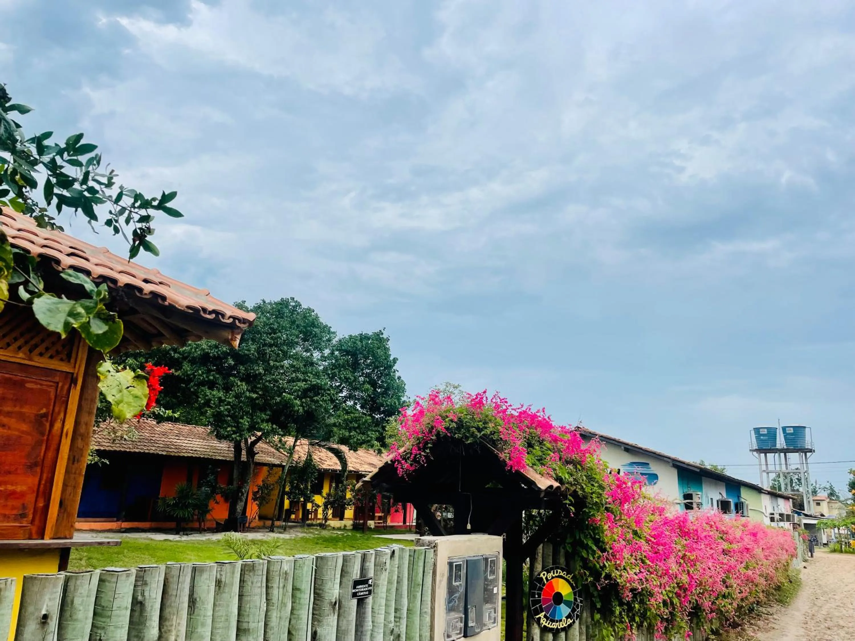 Facade/entrance in Pousada Aquarela