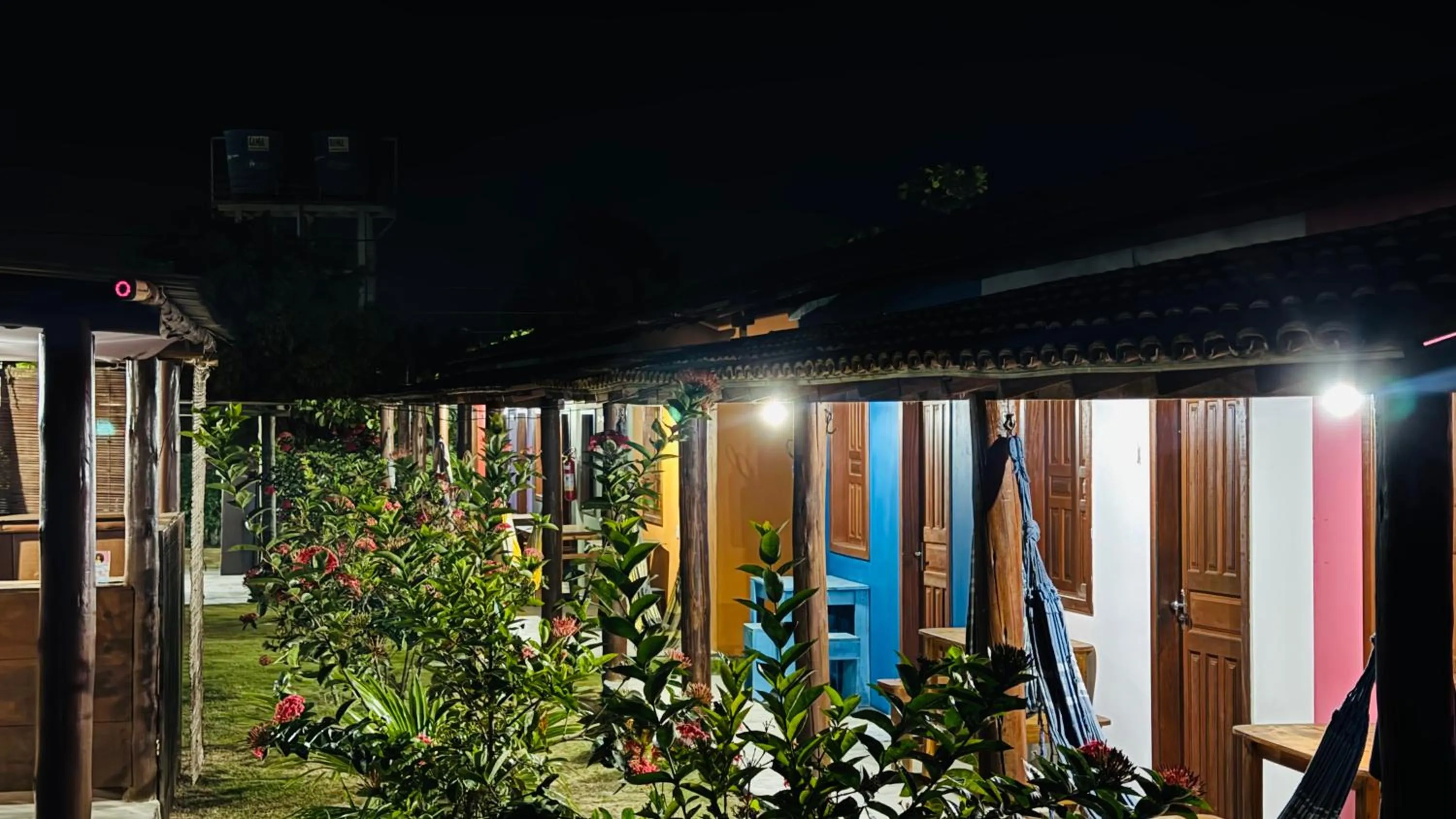 Night in Pousada Aquarela