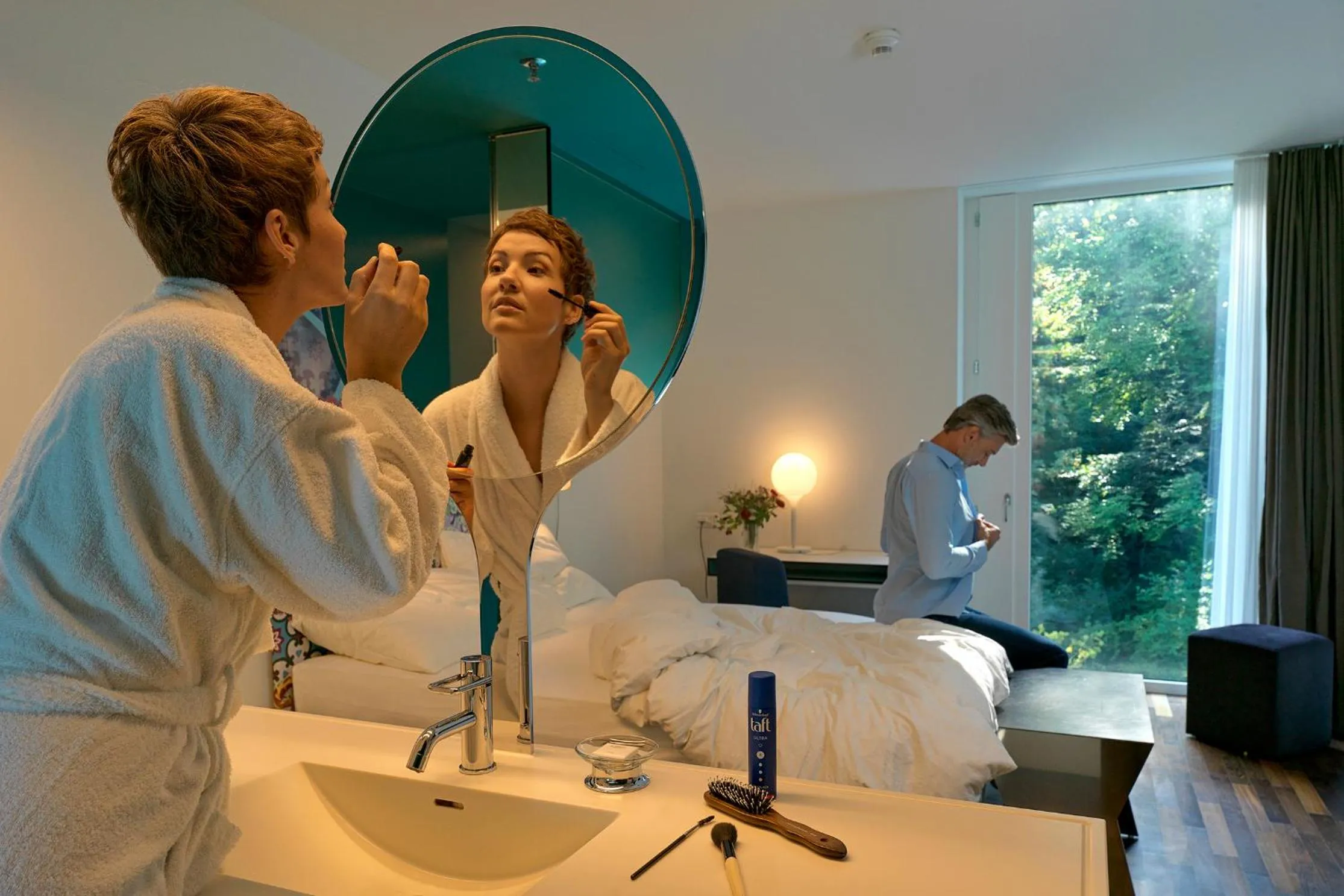 People in City Garden Hotel