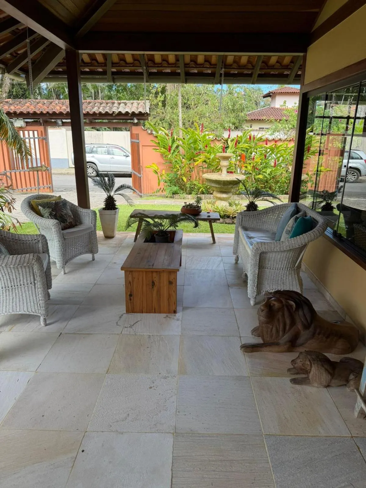 Balcony/Terrace in Pousada Paisagem