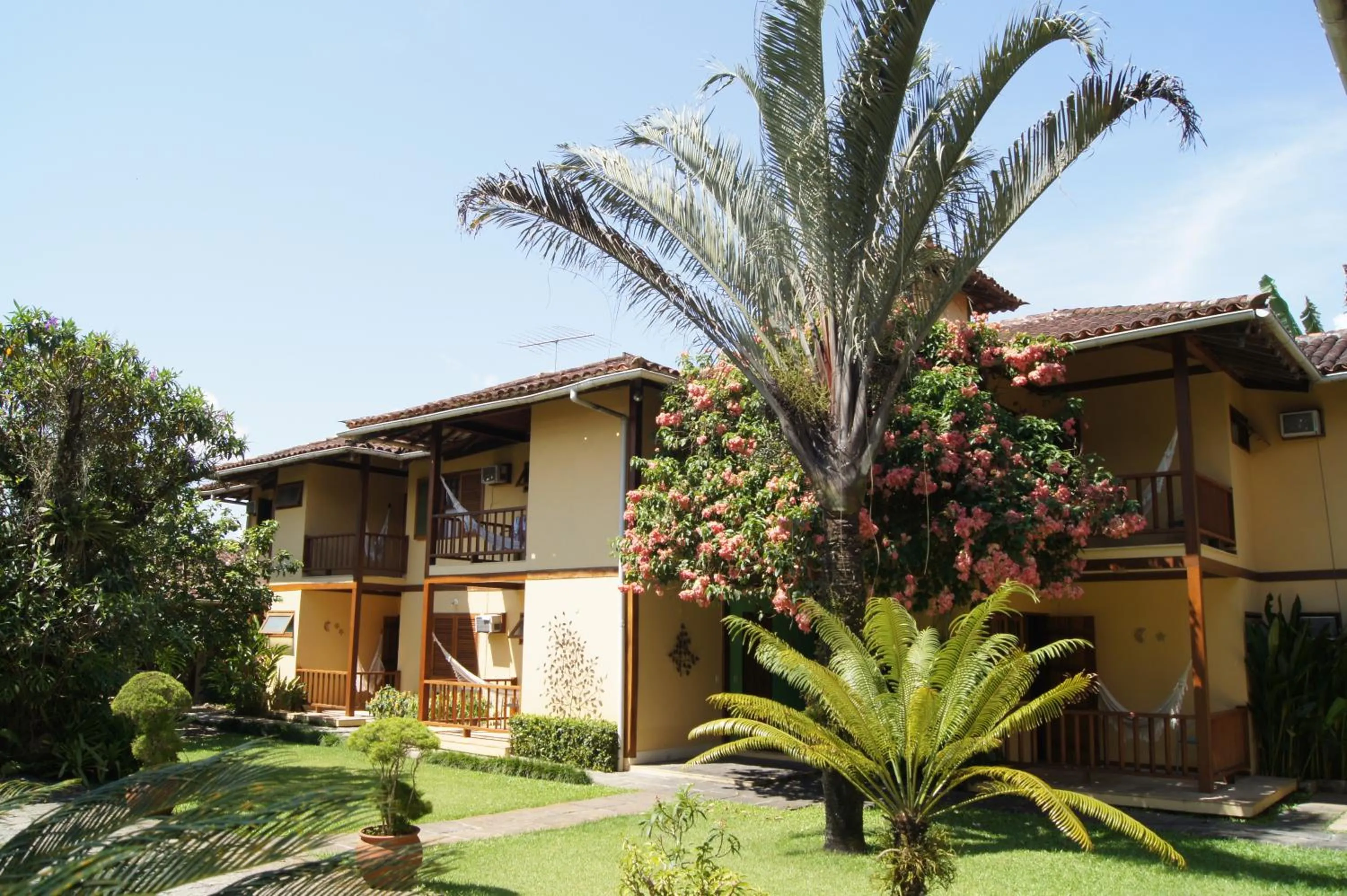 Garden view in Pousada Paisagem