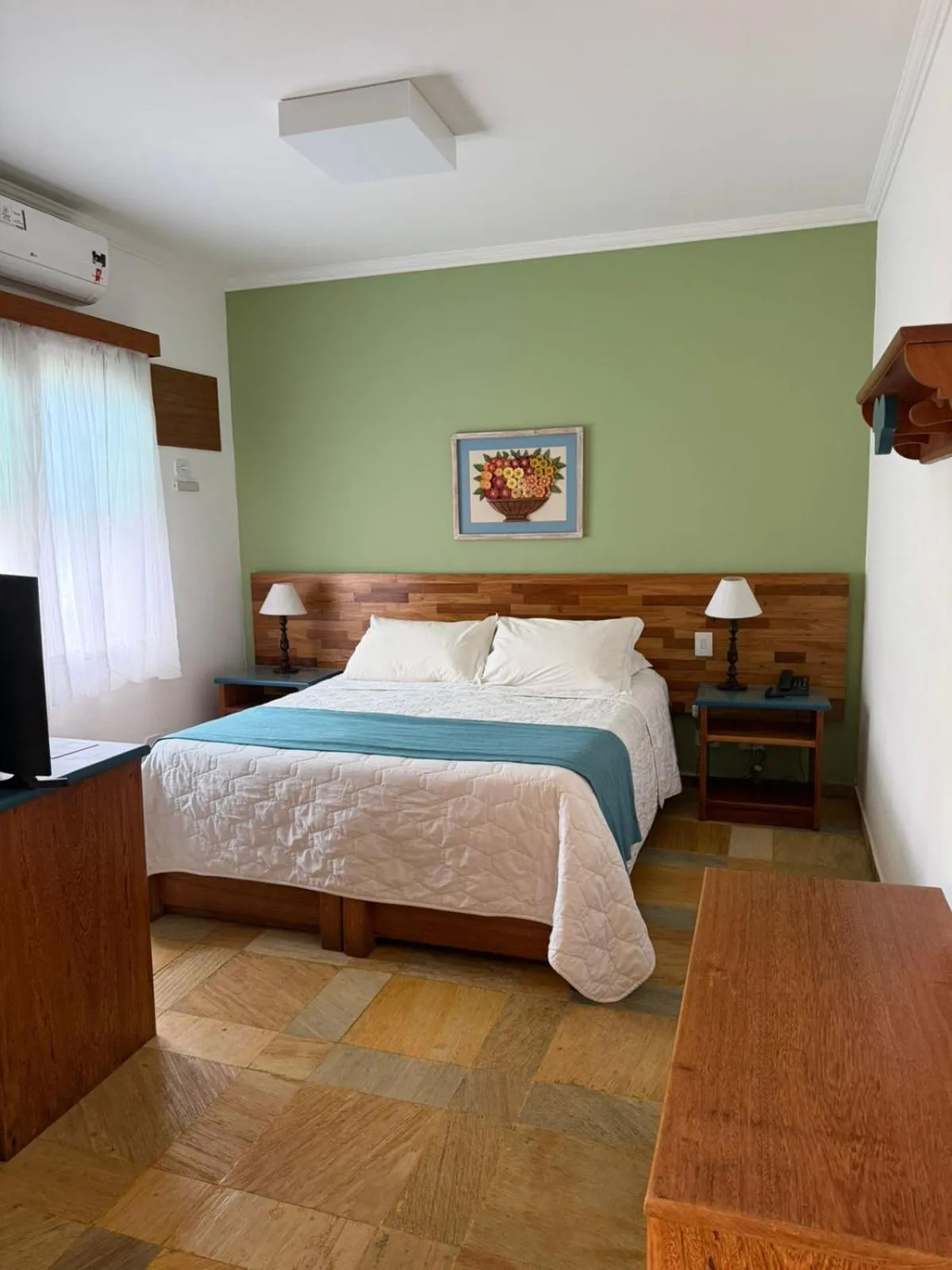 Bed in Pousada Paisagem