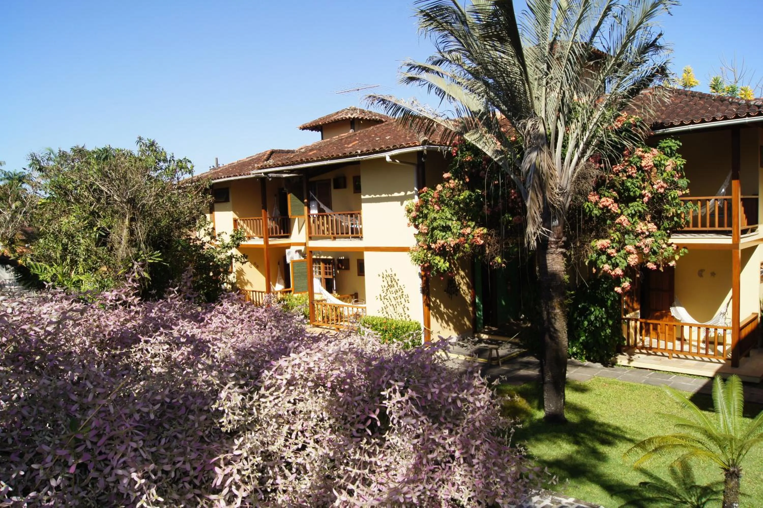 Garden view in Pousada Paisagem