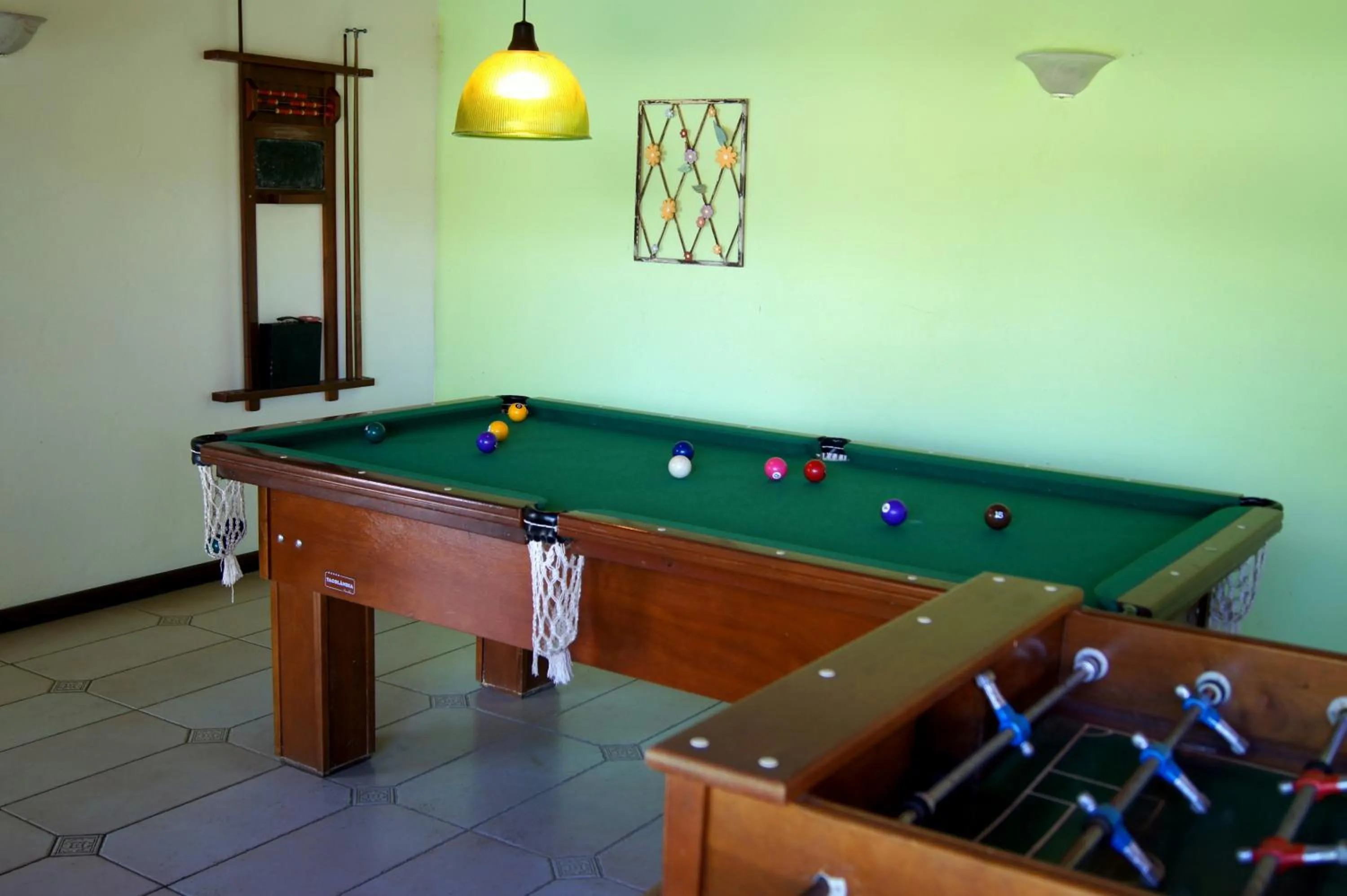 Game Room in Pousada Paisagem