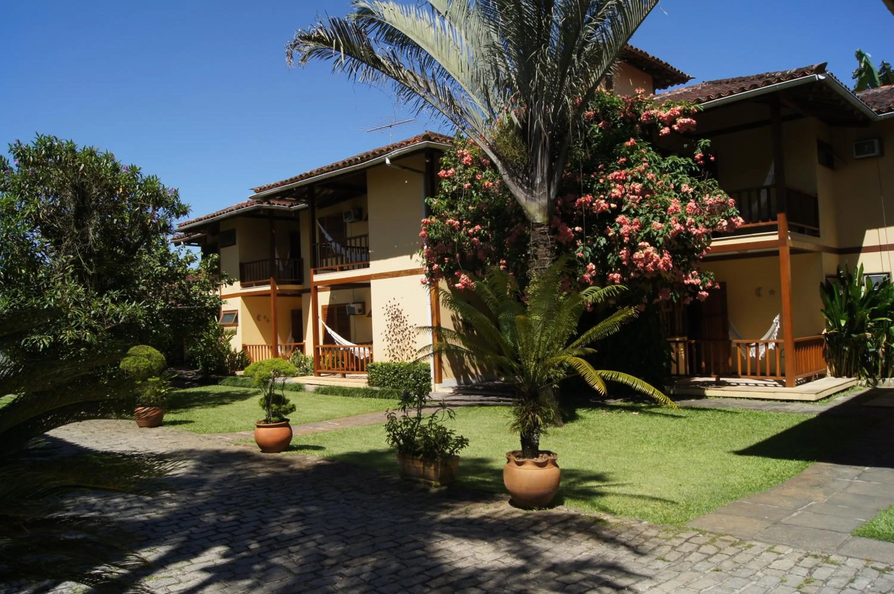 Garden view in Pousada Paisagem