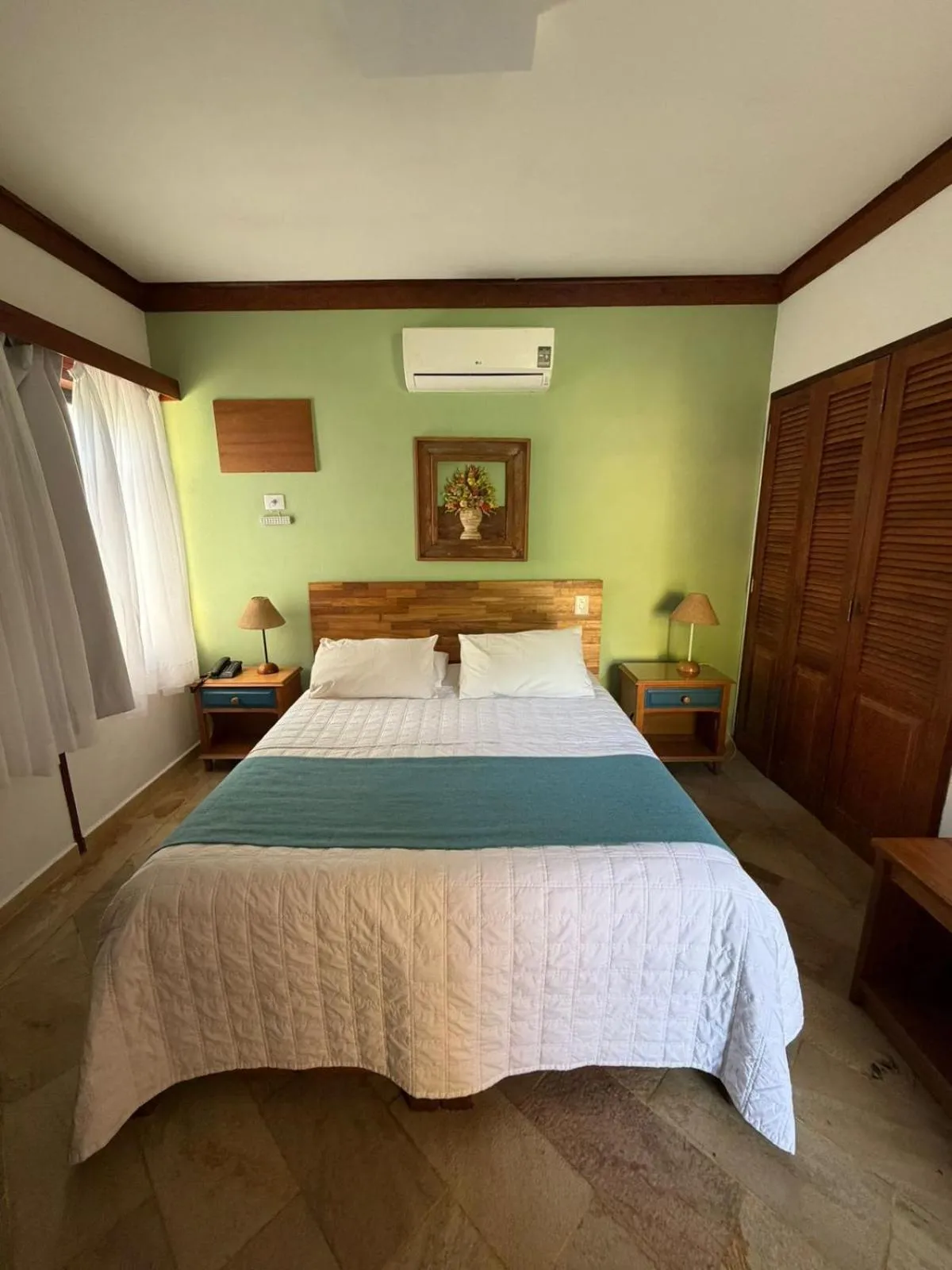 Bed in Pousada Paisagem