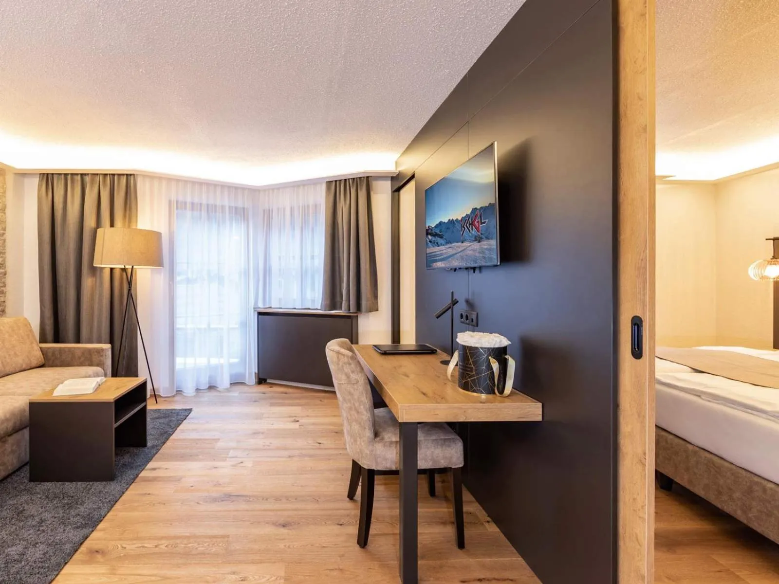 Living room, Bed in Seiblishof Superior Hotel Ischgl