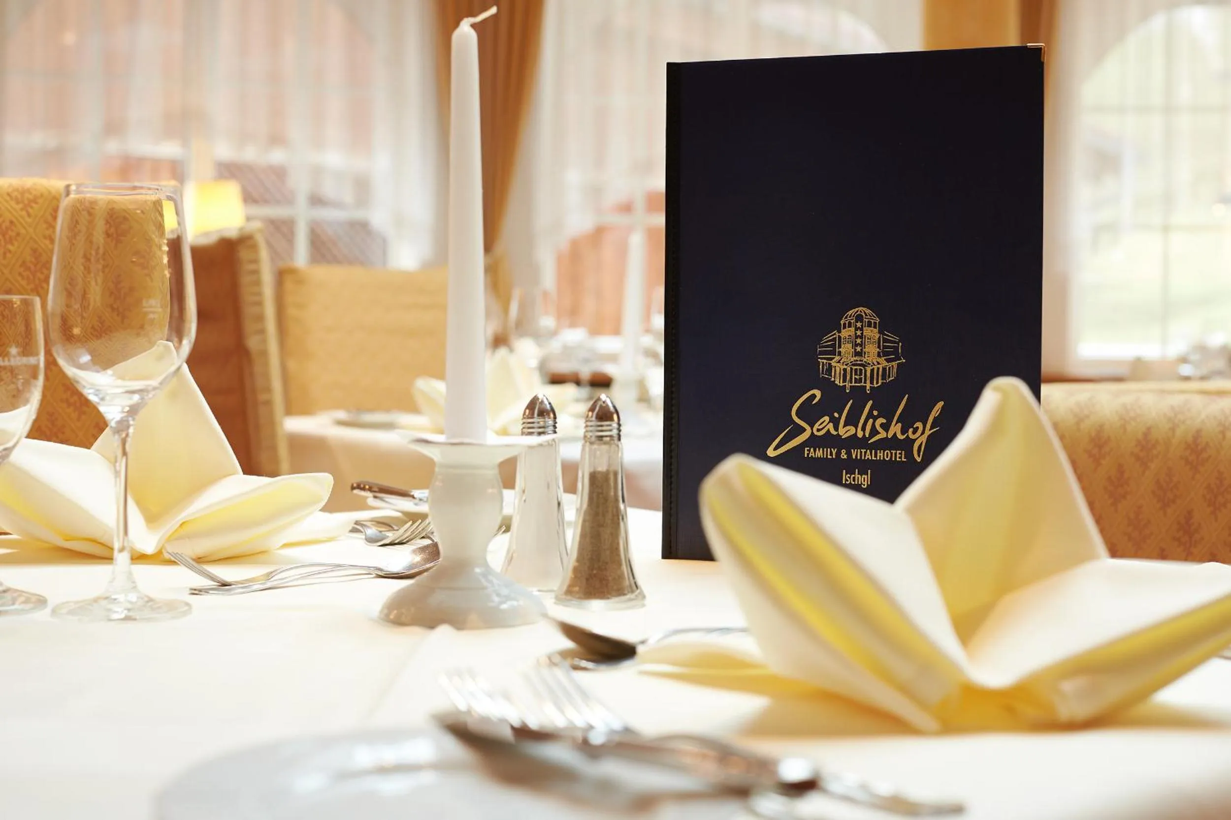 Restaurant/places to eat in Seiblishof Superior Hotel Ischgl