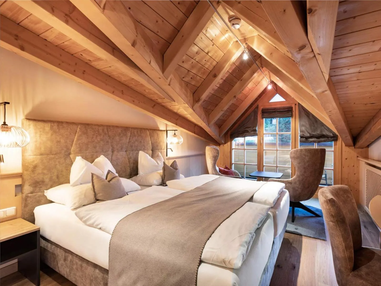 Photo of the whole room, Bed in Seiblishof Superior Hotel Ischgl