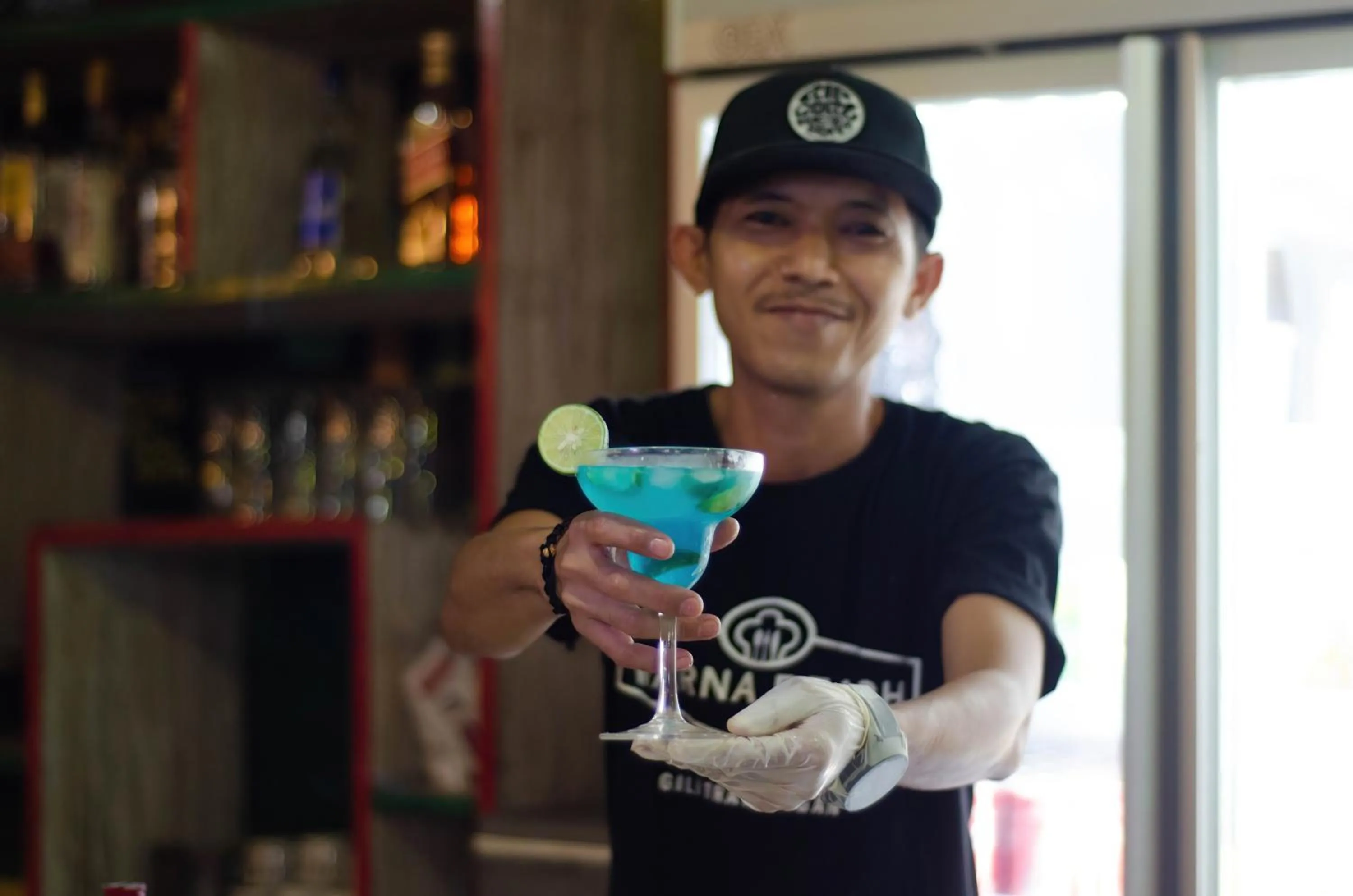 Staff in Warna Beach Hotel