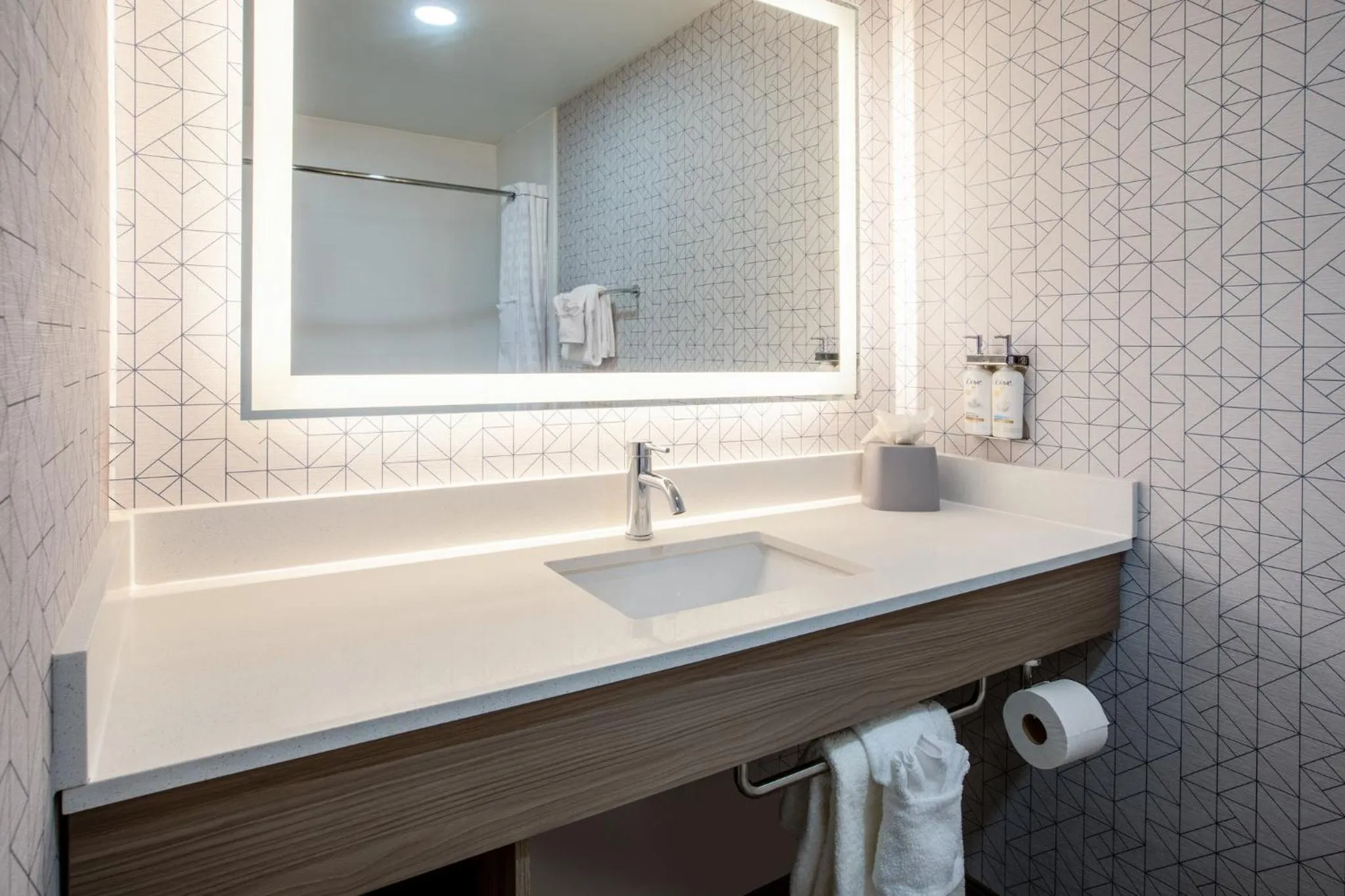 Bathroom in Holiday Inn Express & Suites Lathrop by IHG