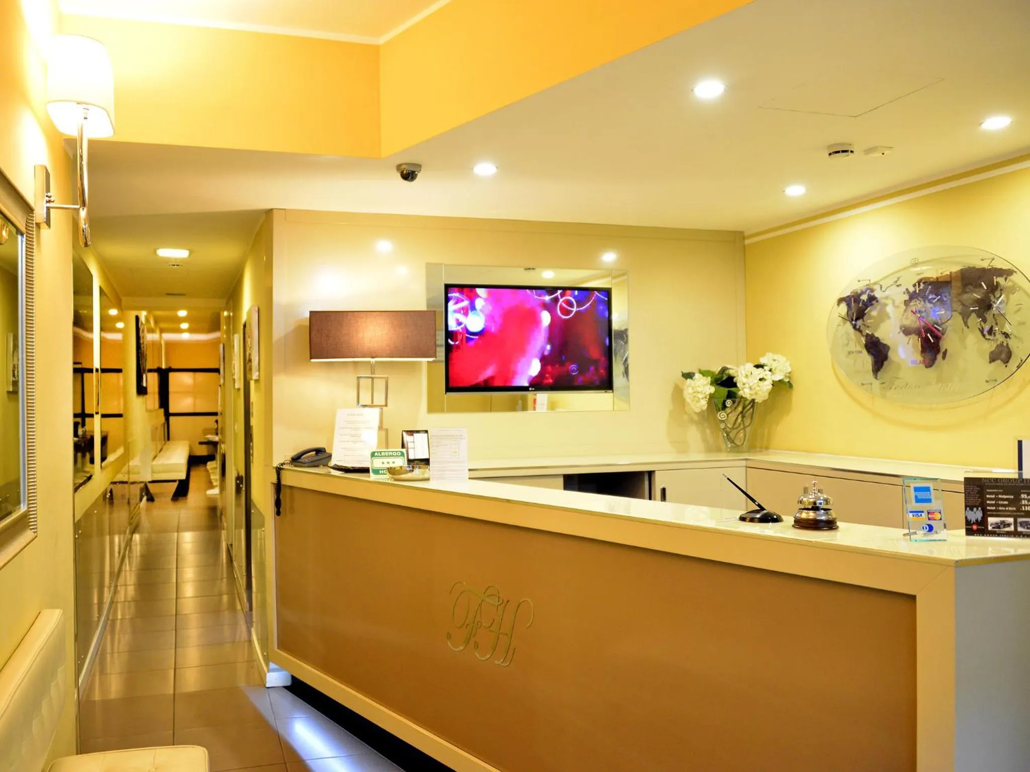 Lobby or reception in Hotel Ferton