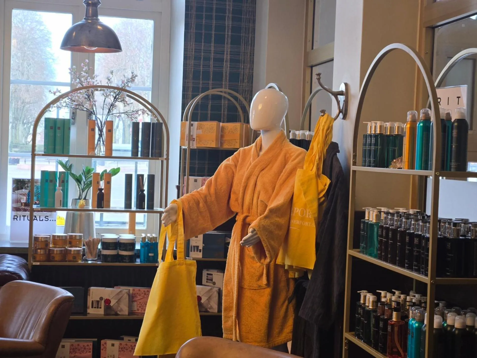 Shopping Area in Vänerport Stadshotell i Mariestad