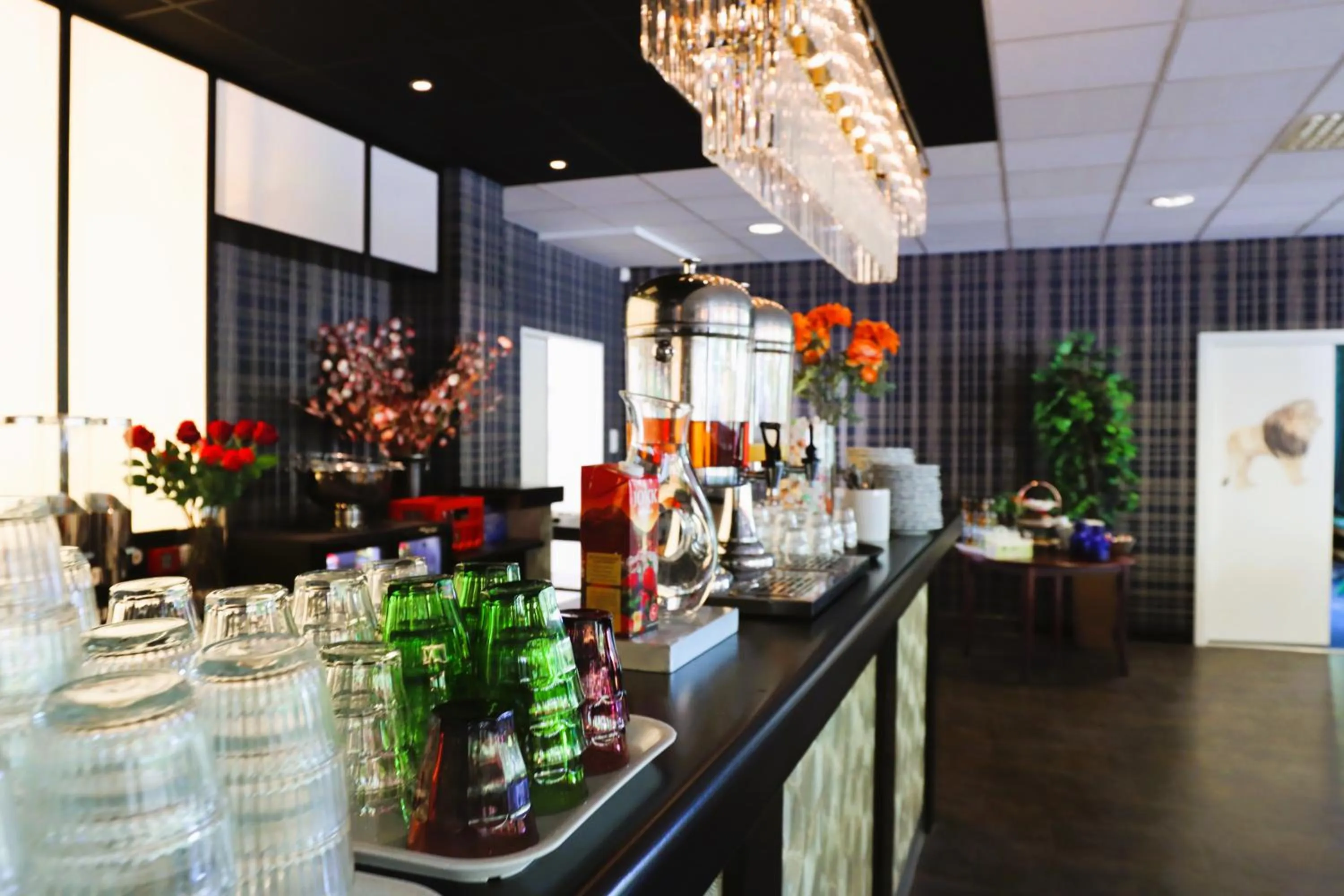 Lounge or bar in Vänerport Stadshotell i Mariestad